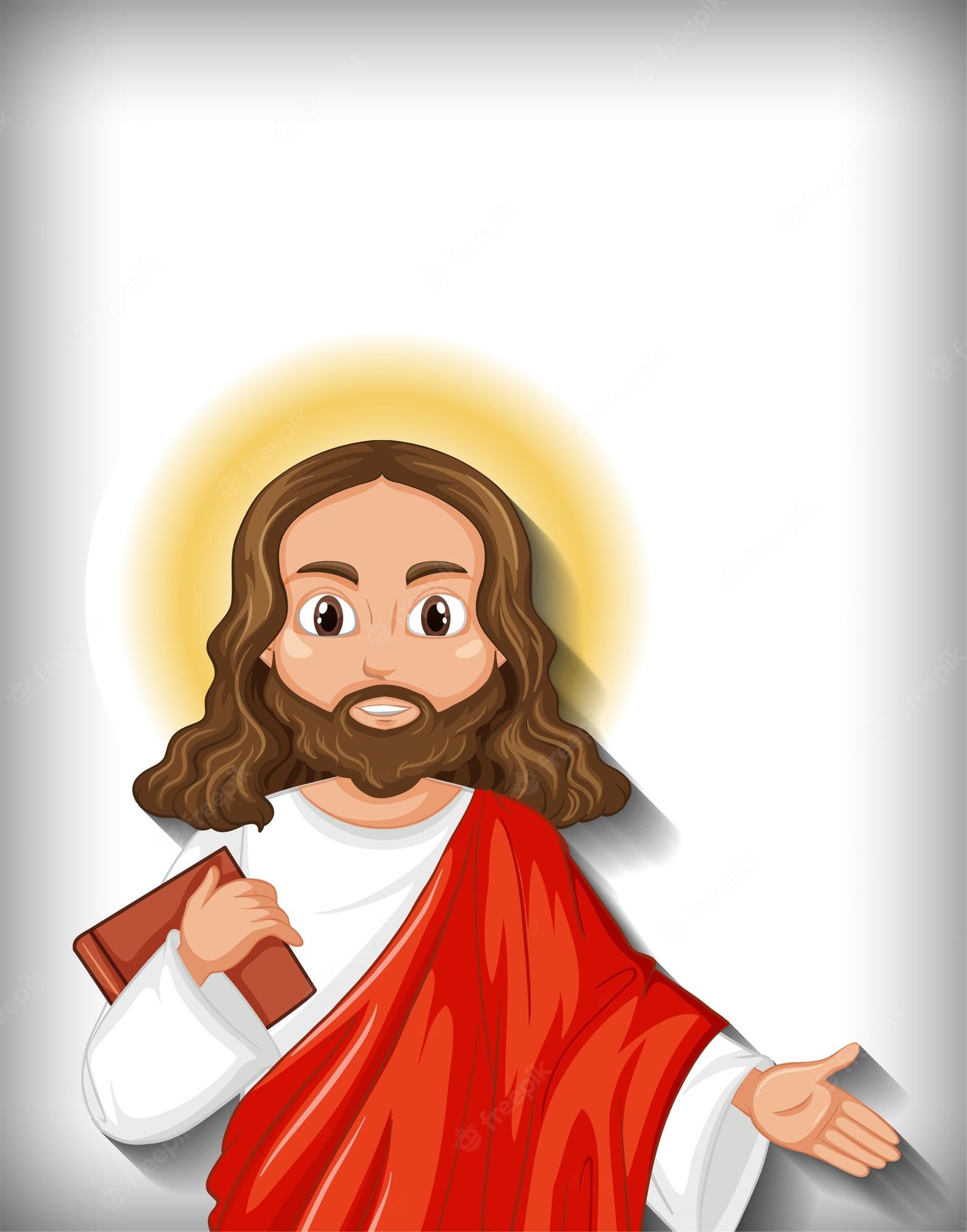 Cartoon Jesus Wallpapers Top Free Cartoon Jesus Backgrounds