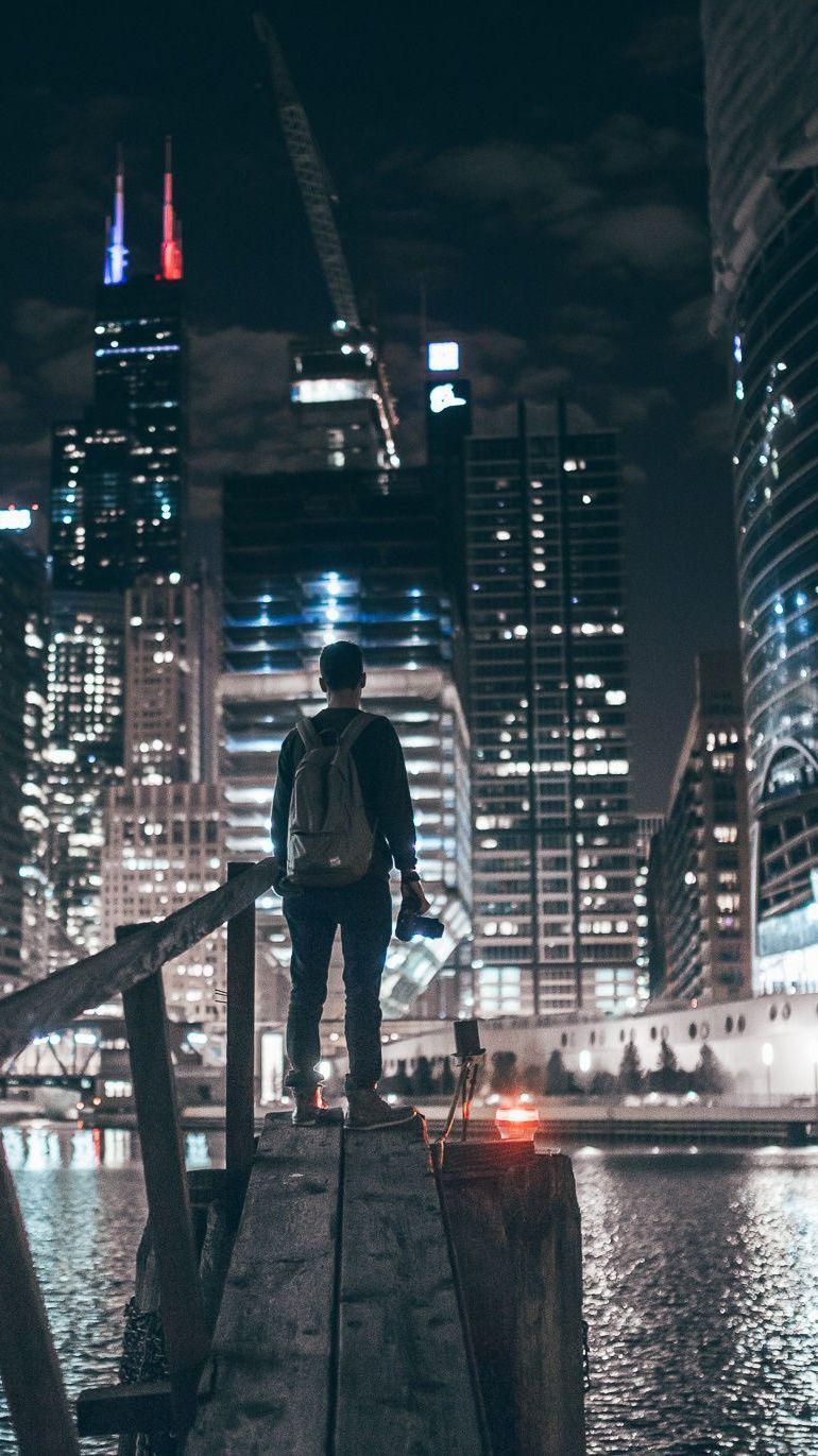 Night View Wallpapers Top Free Night View Backgrounds WallpaperAccess