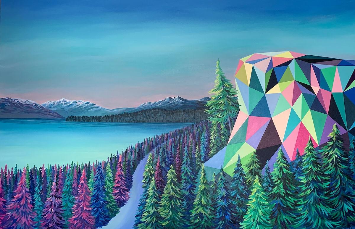 Geometric Landscape Art Wallpapers Top Free Geometric Landscape Art Backgrounds WallpaperAccess