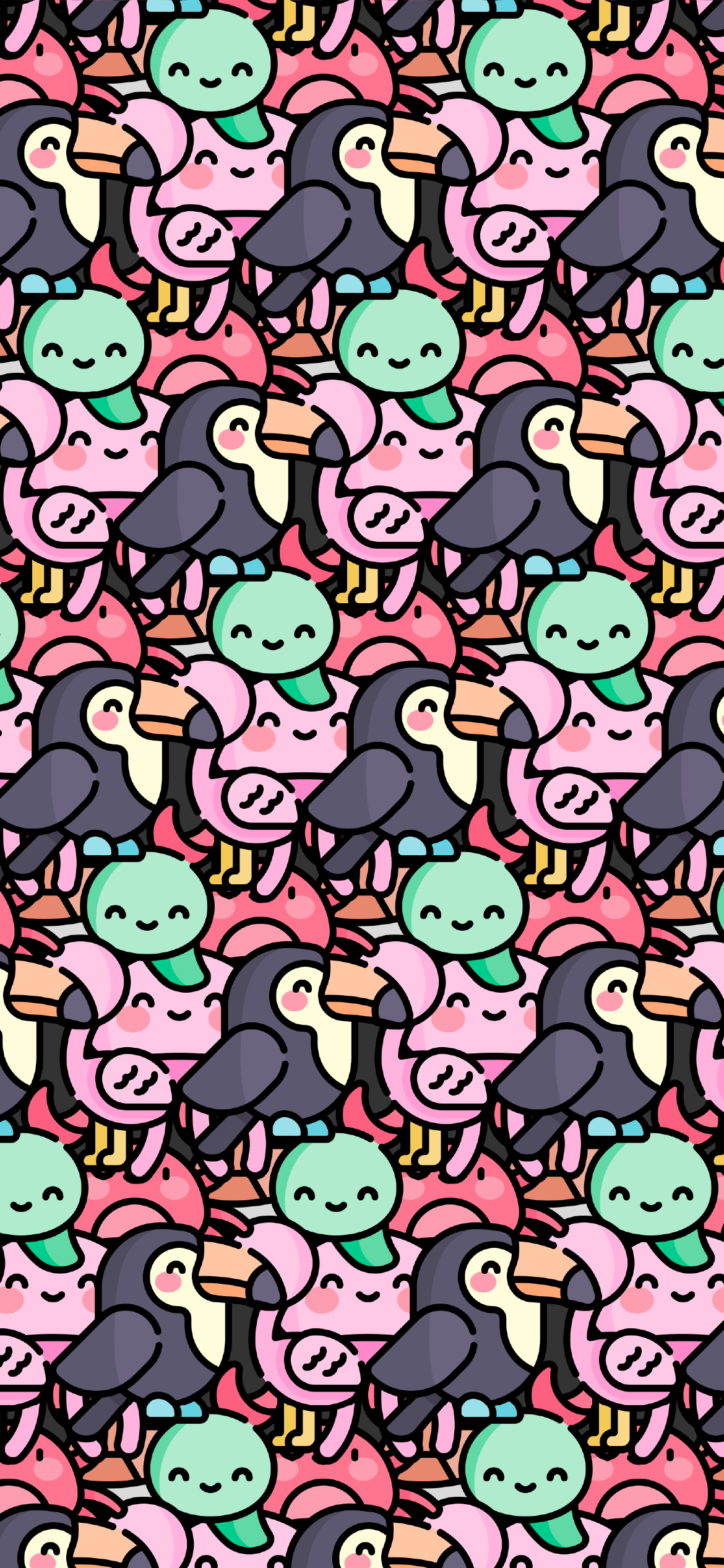 Cute Animal Pattern Wallpapers Top Free Cute Animal Pattern