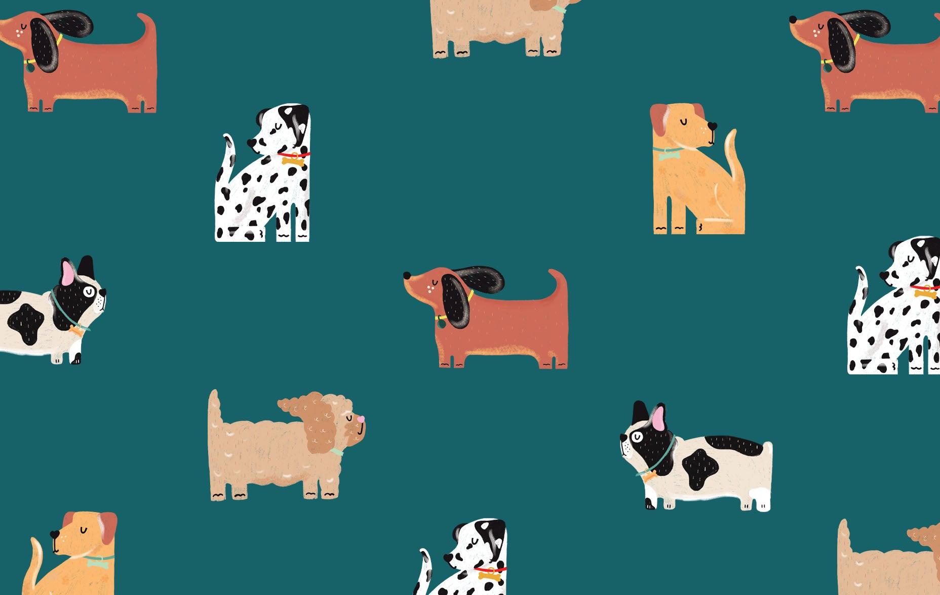 Dog Pattern Desktop Wallpapers Top Free Dog Pattern Desktop