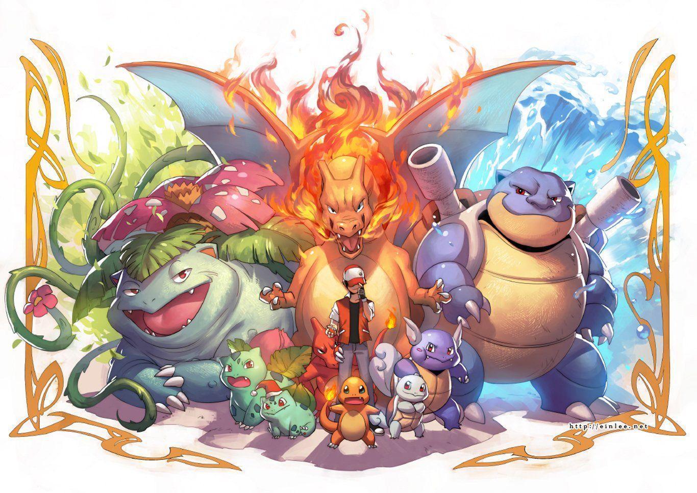 Pokémon Kanto Wallpapers Top Free Pokémon Kanto Backgrounds WallpaperAccess