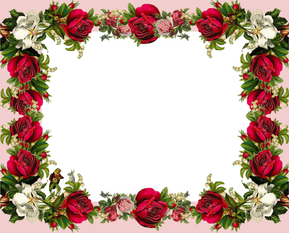 HD Rose Border Wallpapers Top Free HD Rose Border Backgrounds