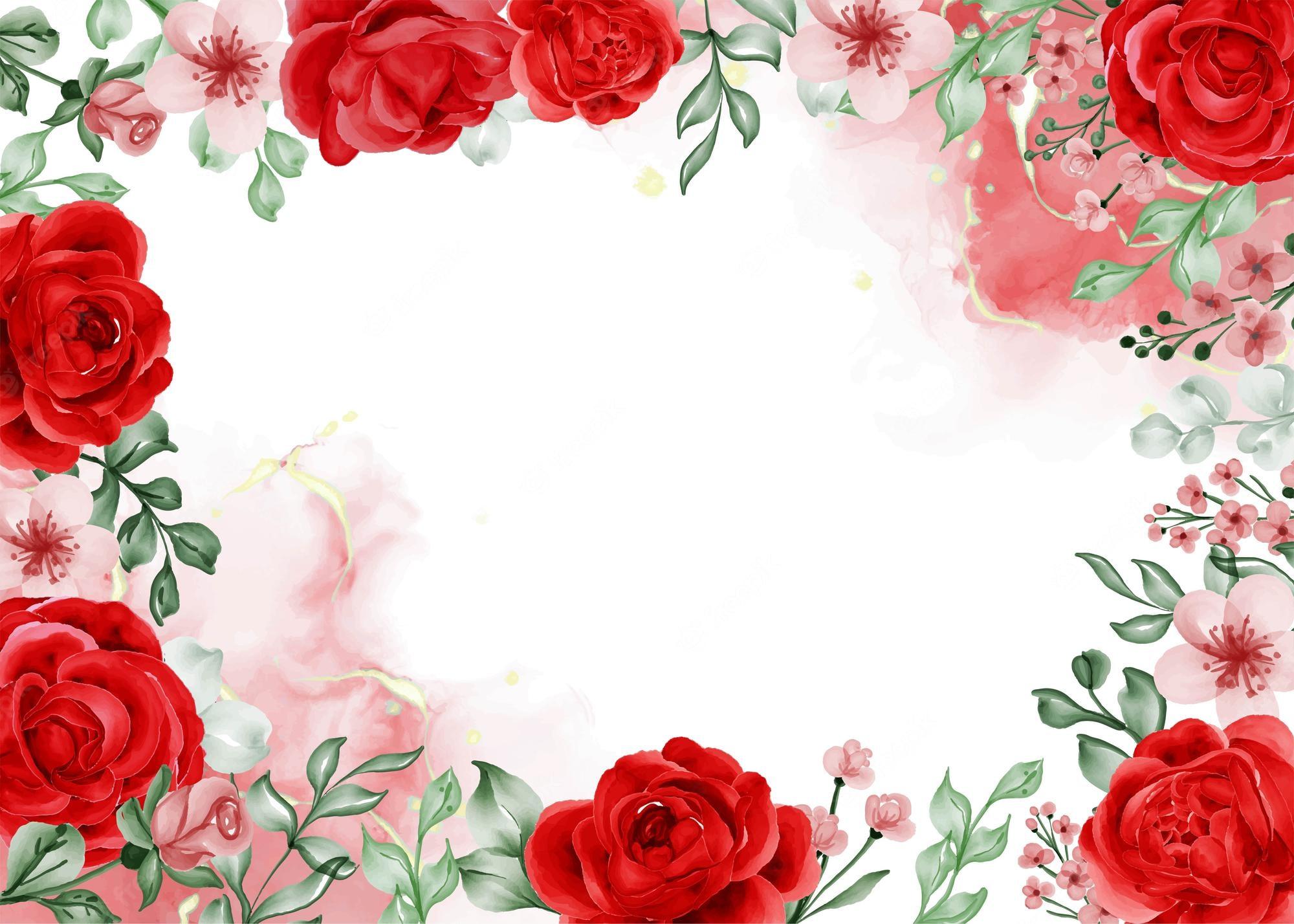 HD Rose Border Wallpapers Top Free HD Rose Border Backgrounds