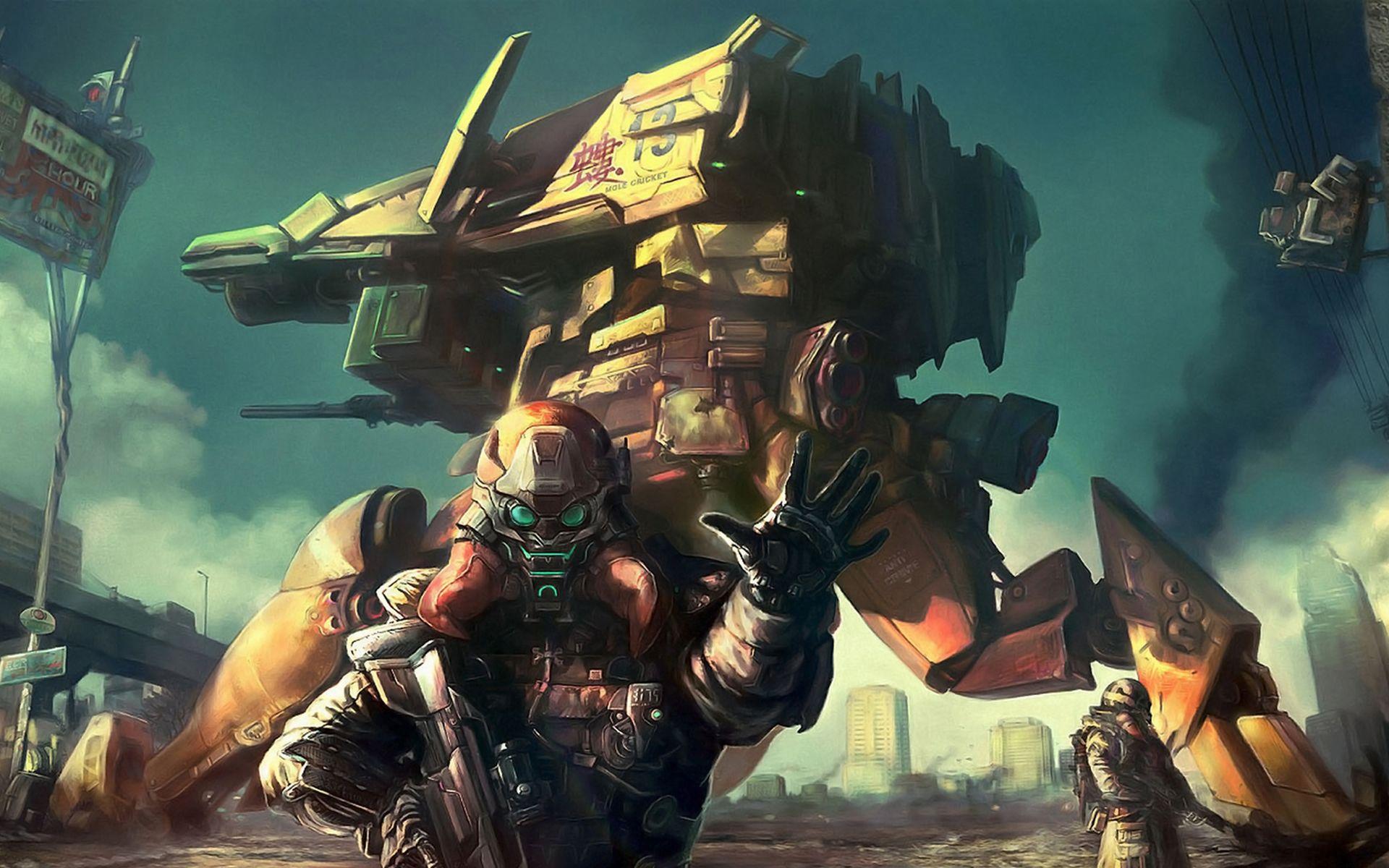 Future War Wallpapers Top Free Future War Backgrounds WallpaperAccess