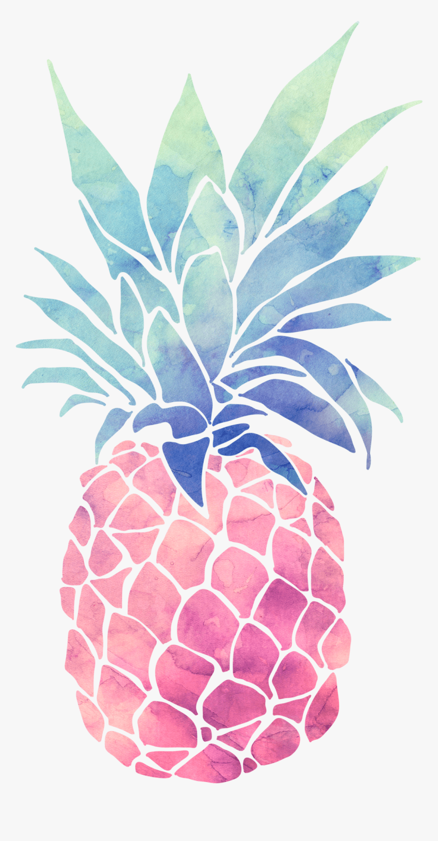 Watercolor Pineapple Wallpapers Top Free Watercolor Pineapple