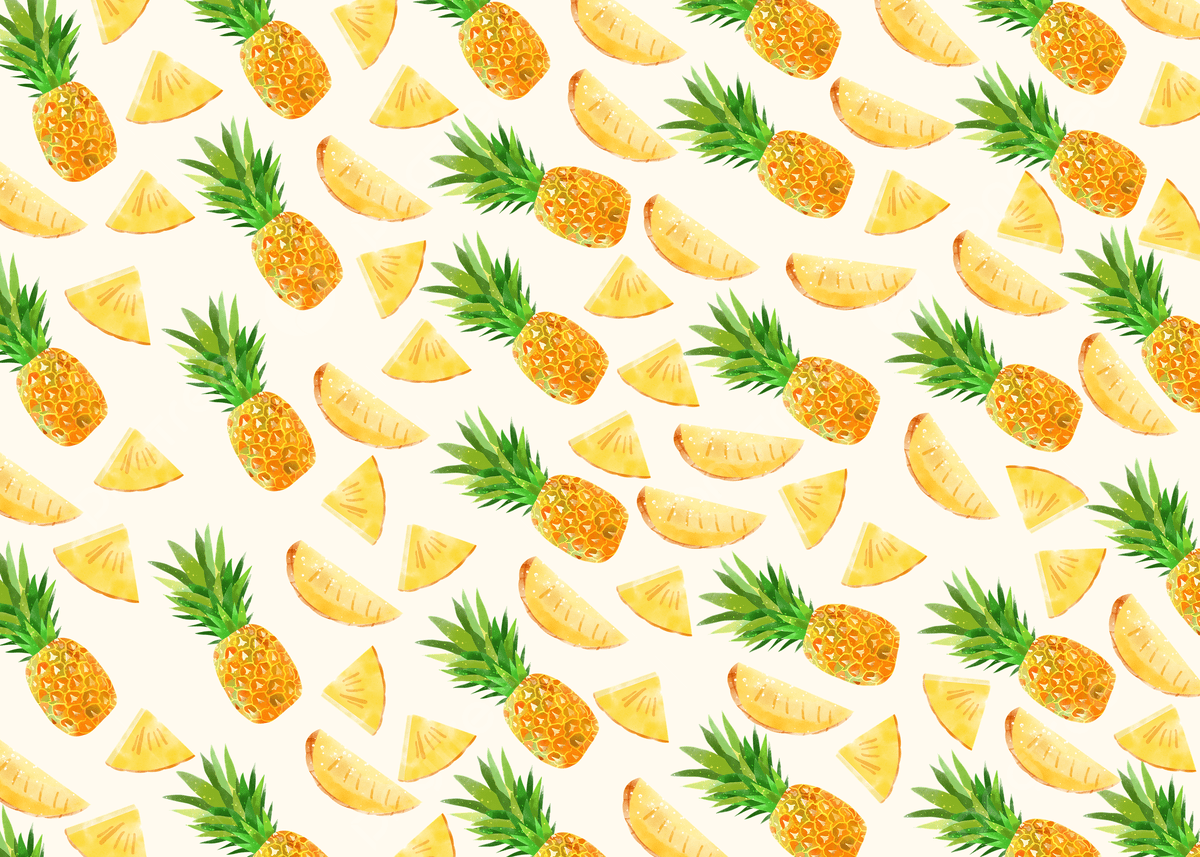 Watercolor Pineapple Wallpapers Top Free Watercolor Pineapple