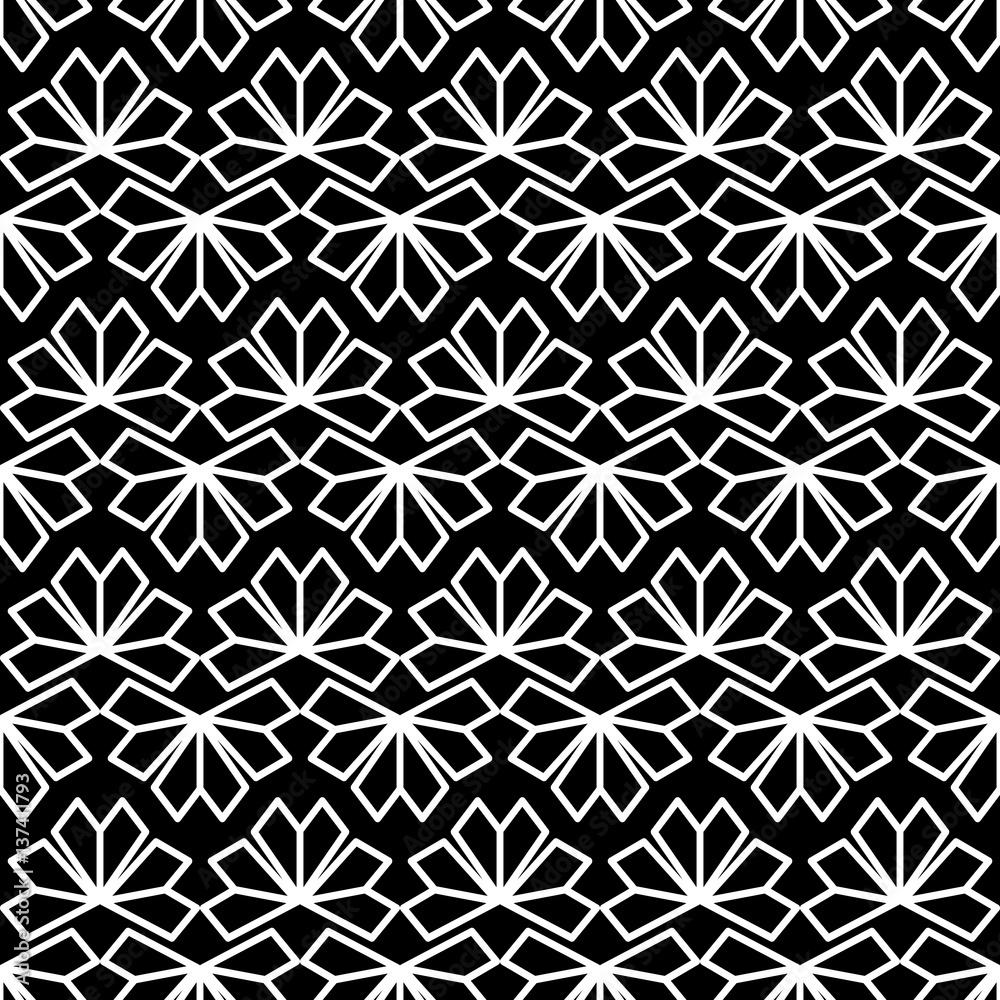 Black and White Abstract Floral Wallpapers Top Free Black and White