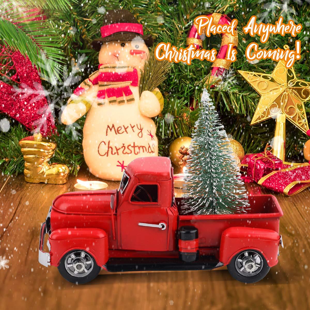 Red Truck Christmas Wallpapers Top Free Red Truck Christmas