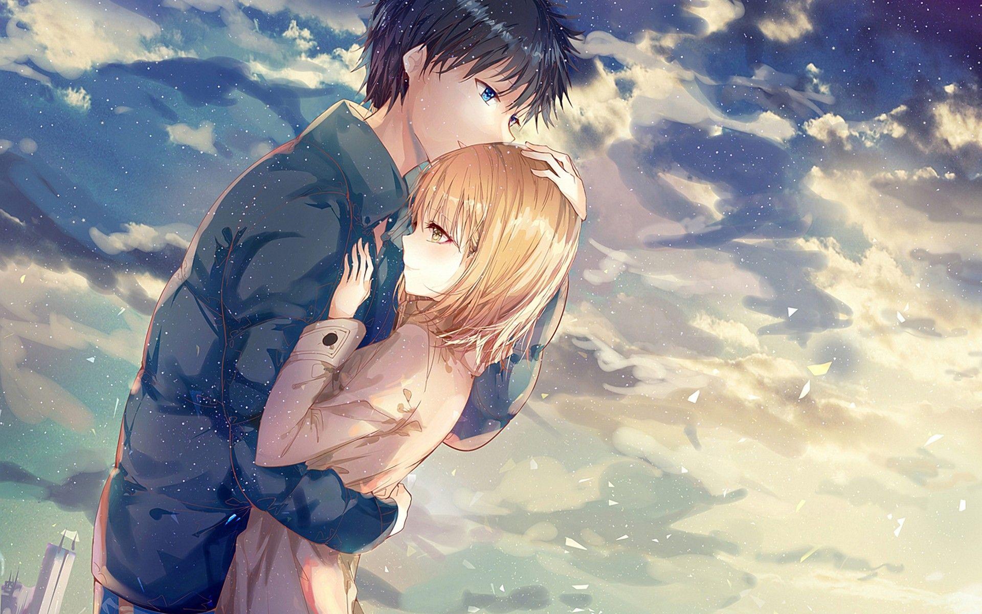Anime Couple Wallpapers Top Free Anime Couple Backgrounds