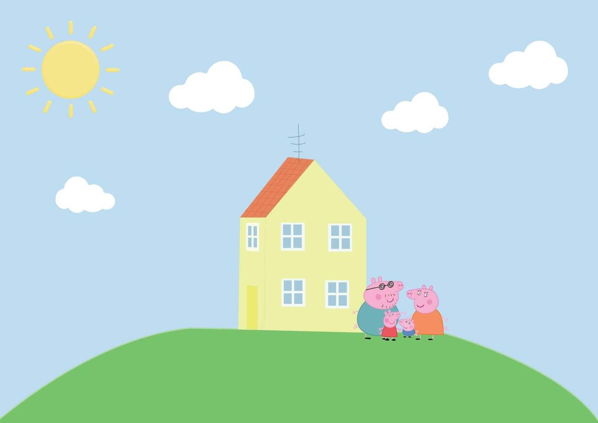 Peppy Pig House Wallpapers Top Free Peppy Pig House Backgrounds