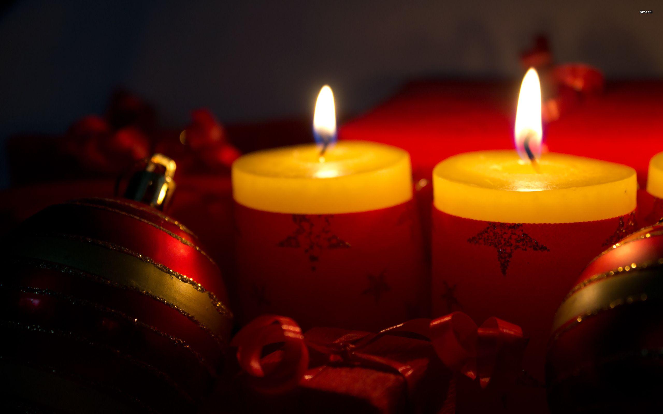 Christmas Candle Wallpapers Top Free Christmas Candle Backgrounds WallpaperAccess