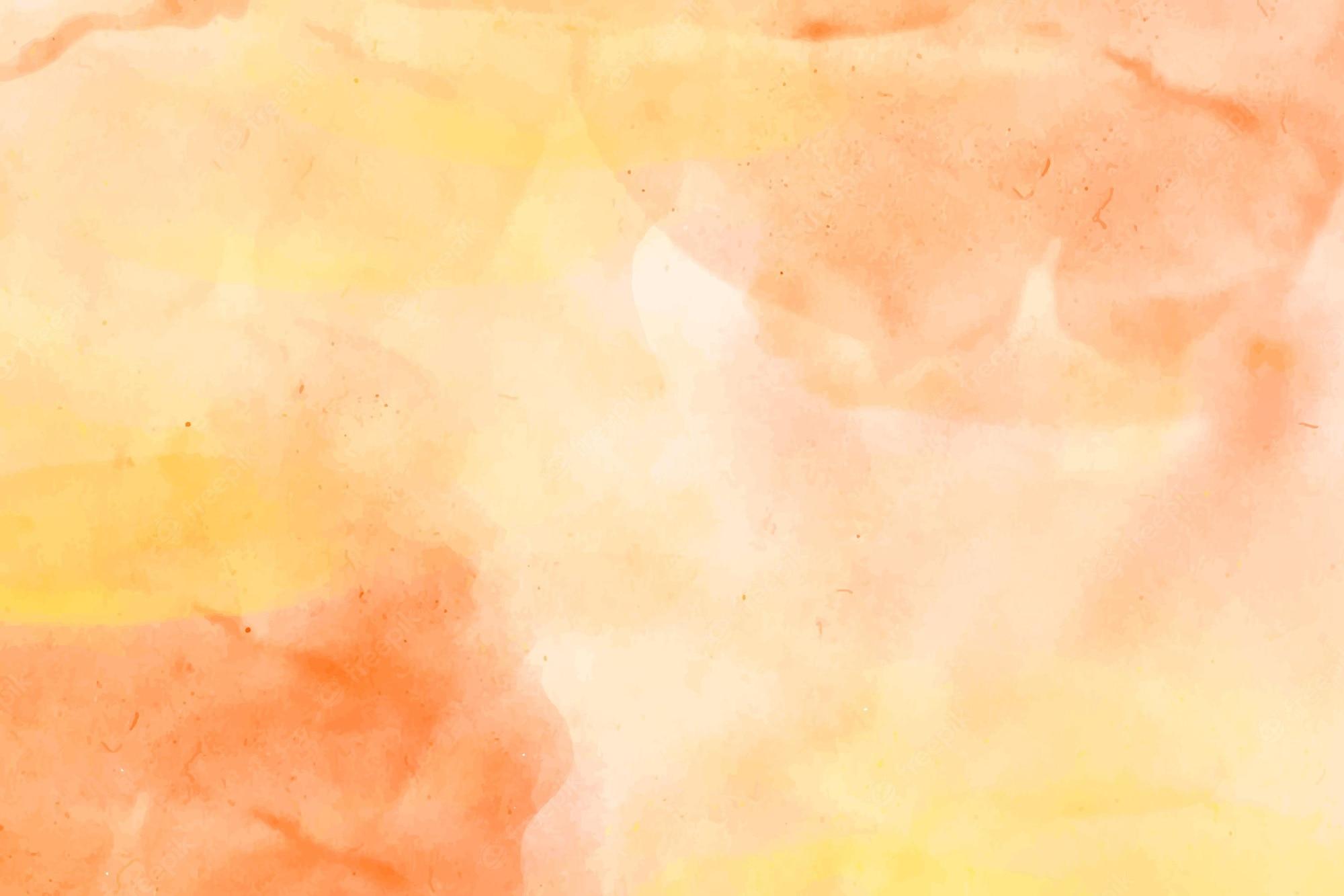 Watercolor Orange Desktop Wallpapers Top Free Watercolor Orange