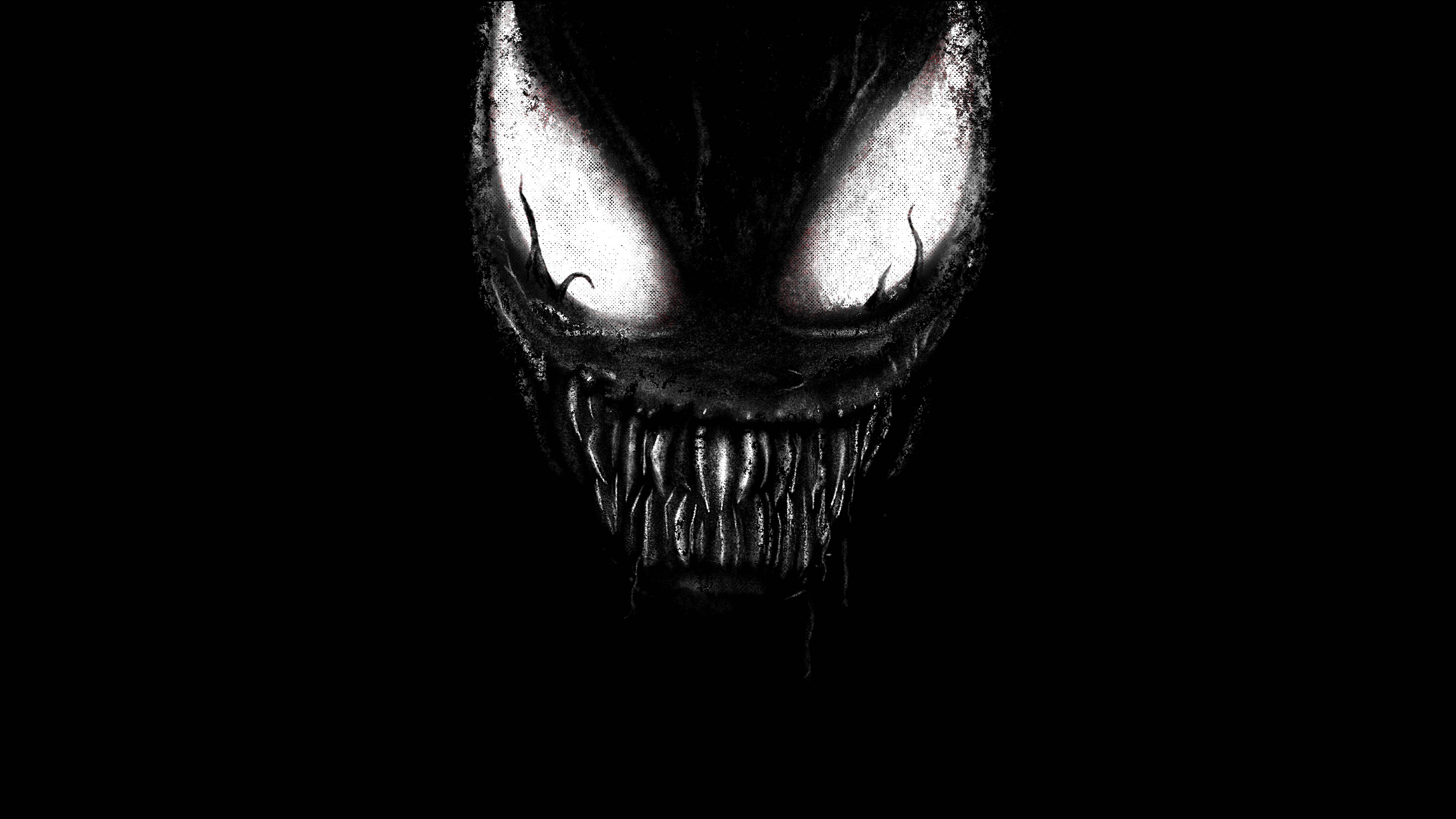 Venom Black Wallpapers Top Free Venom Black Backgrounds WallpaperAccess