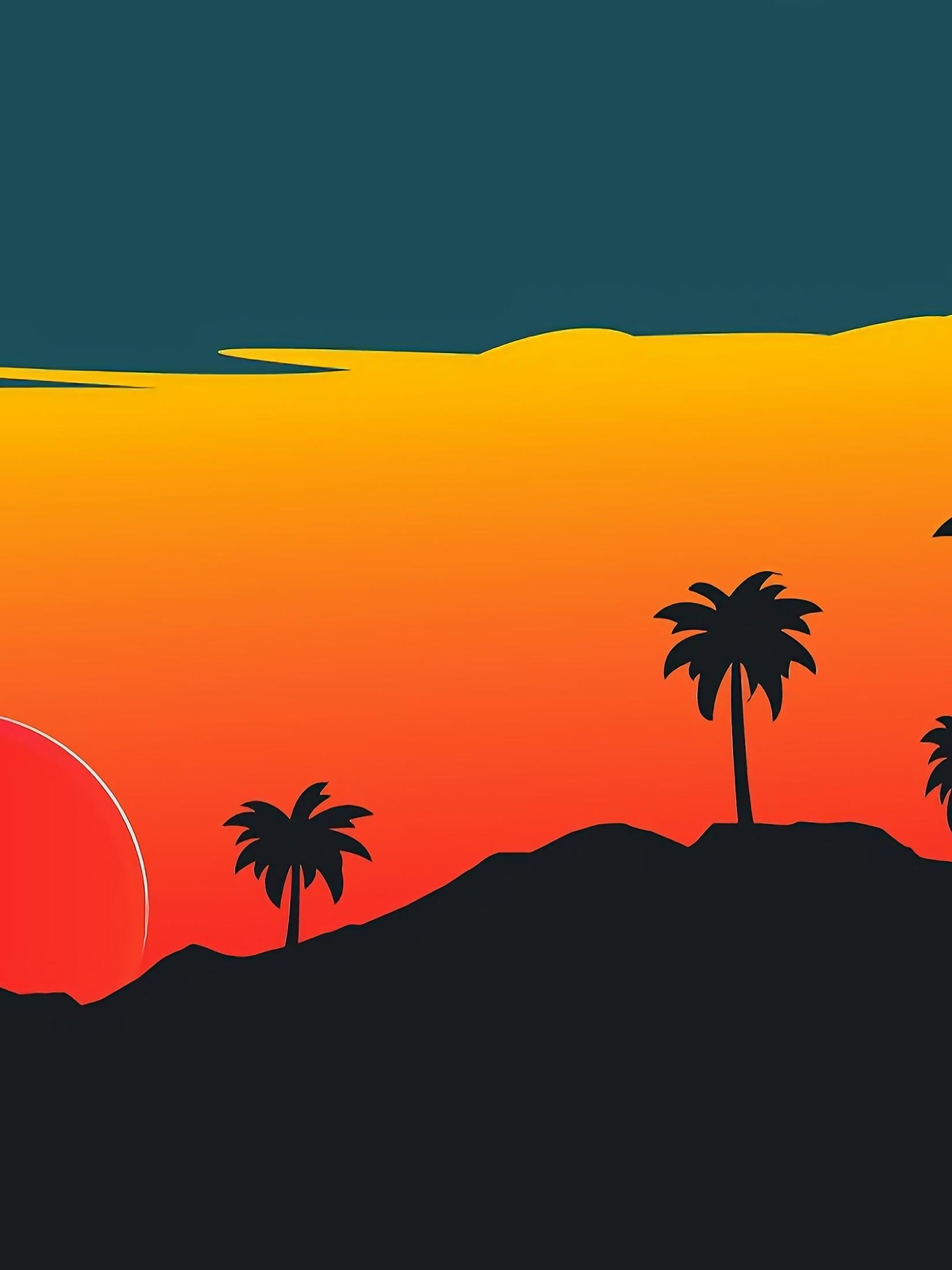 Palm Tree Art Wallpapers Top Free Palm Tree Art Backgrounds