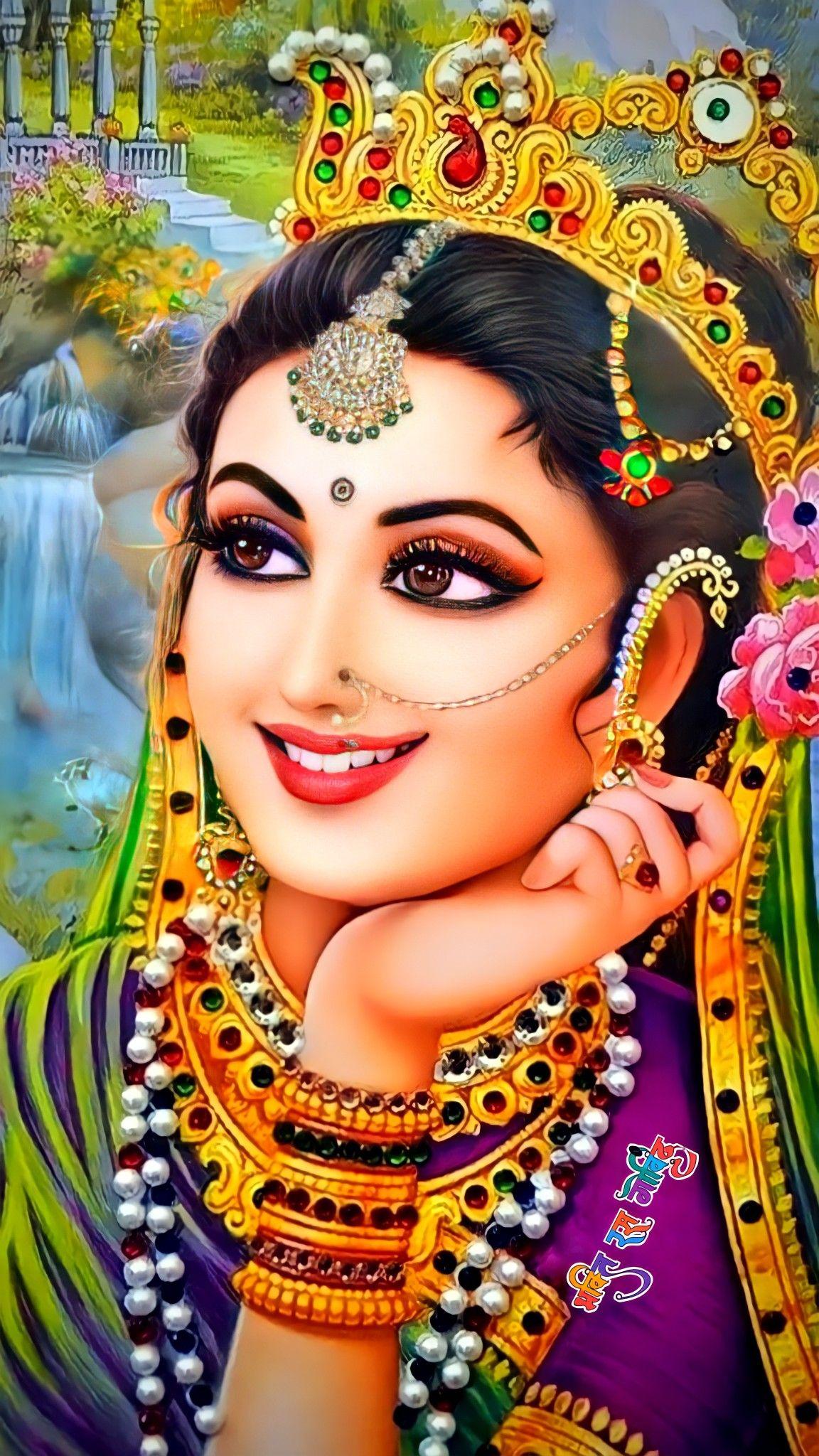 Radha Rani Wallpapers Top Free Radha Rani Backgrounds WallpaperAccess