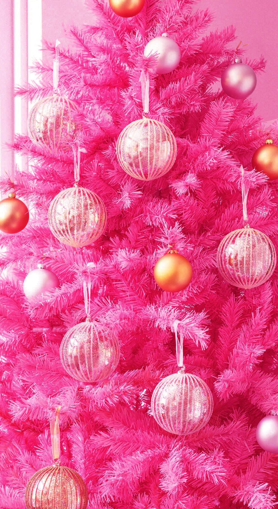 Pink Christmas Lights Wallpapers Top Free Pink Christmas Lights