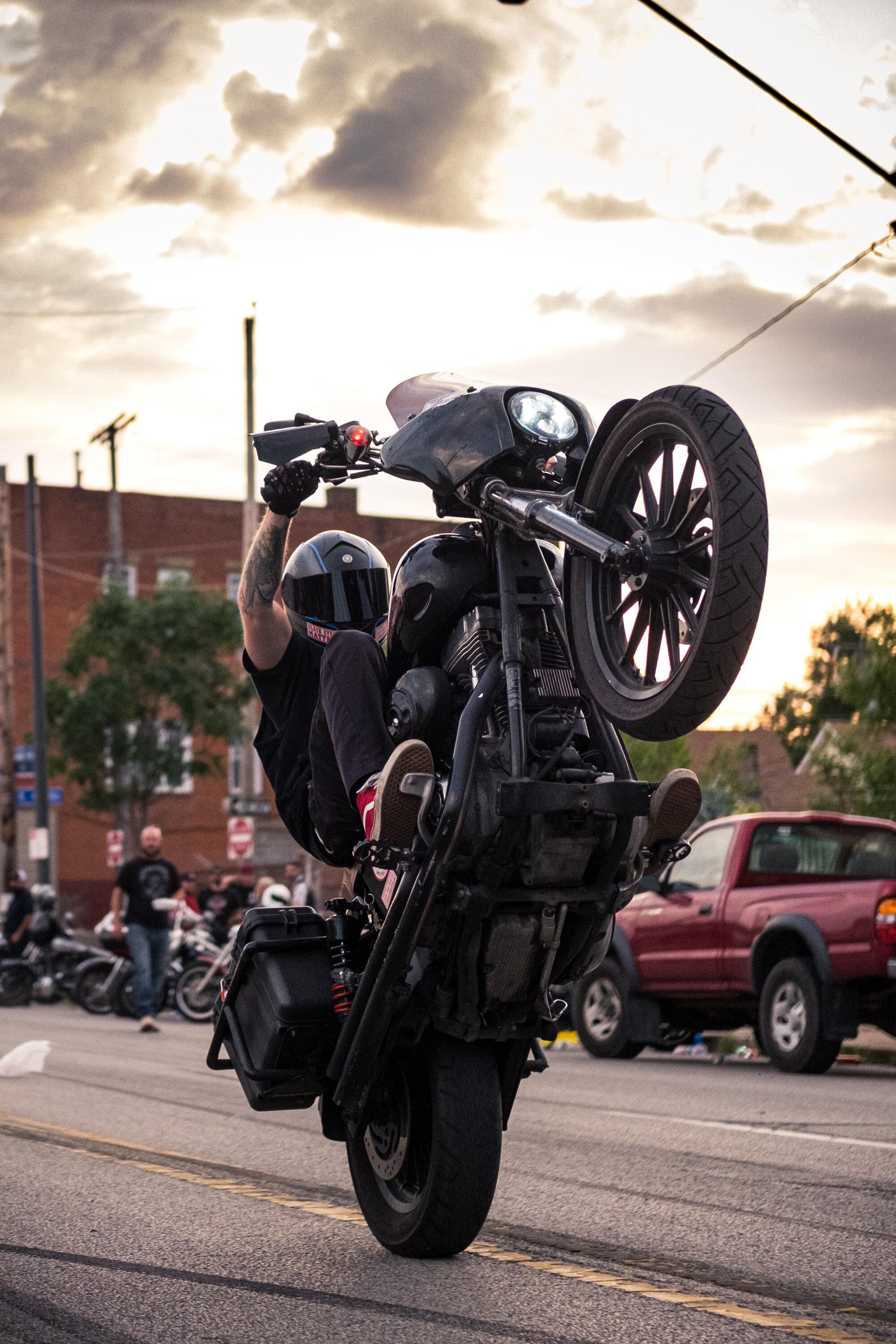 Harley Wheelie Wallpapers Top Free Harley Wheelie Backgrounds