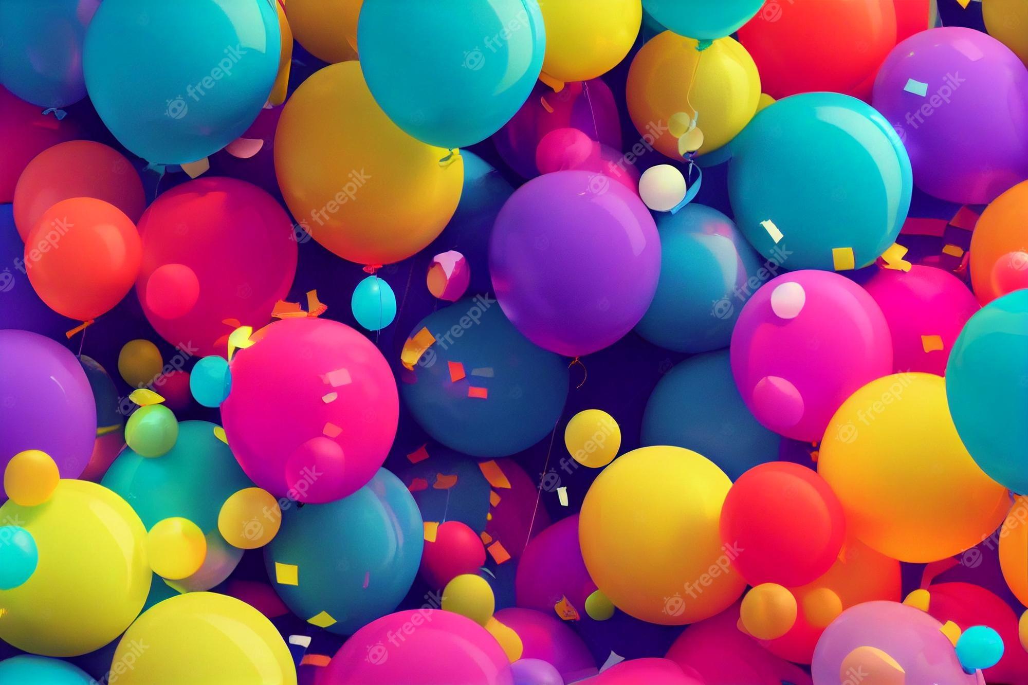 Birthday Balloons Desktop Wallpapers Top Free Birthday Balloons