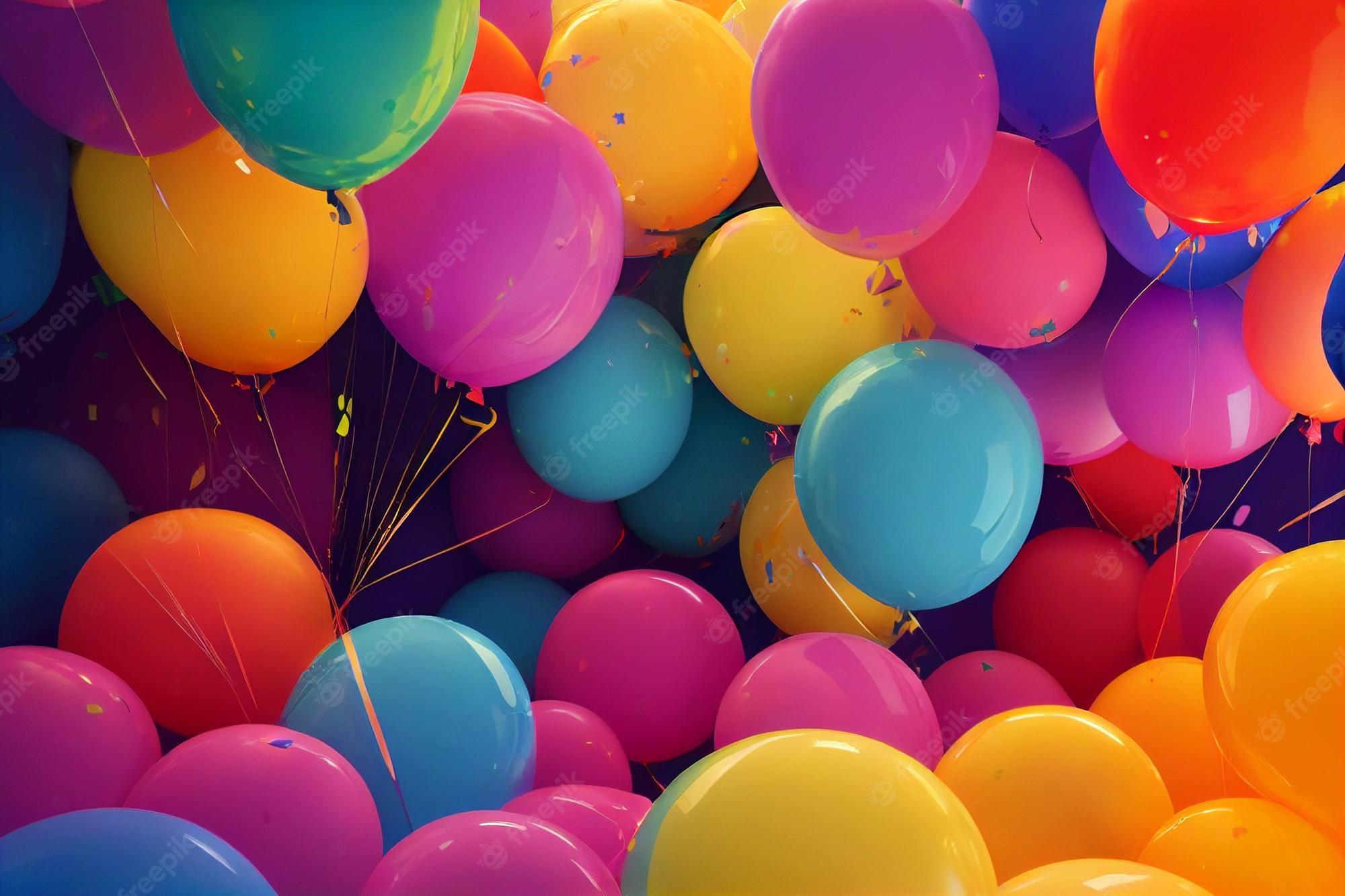 Birthday Balloons Desktop Wallpapers Top Free Birthday Balloons