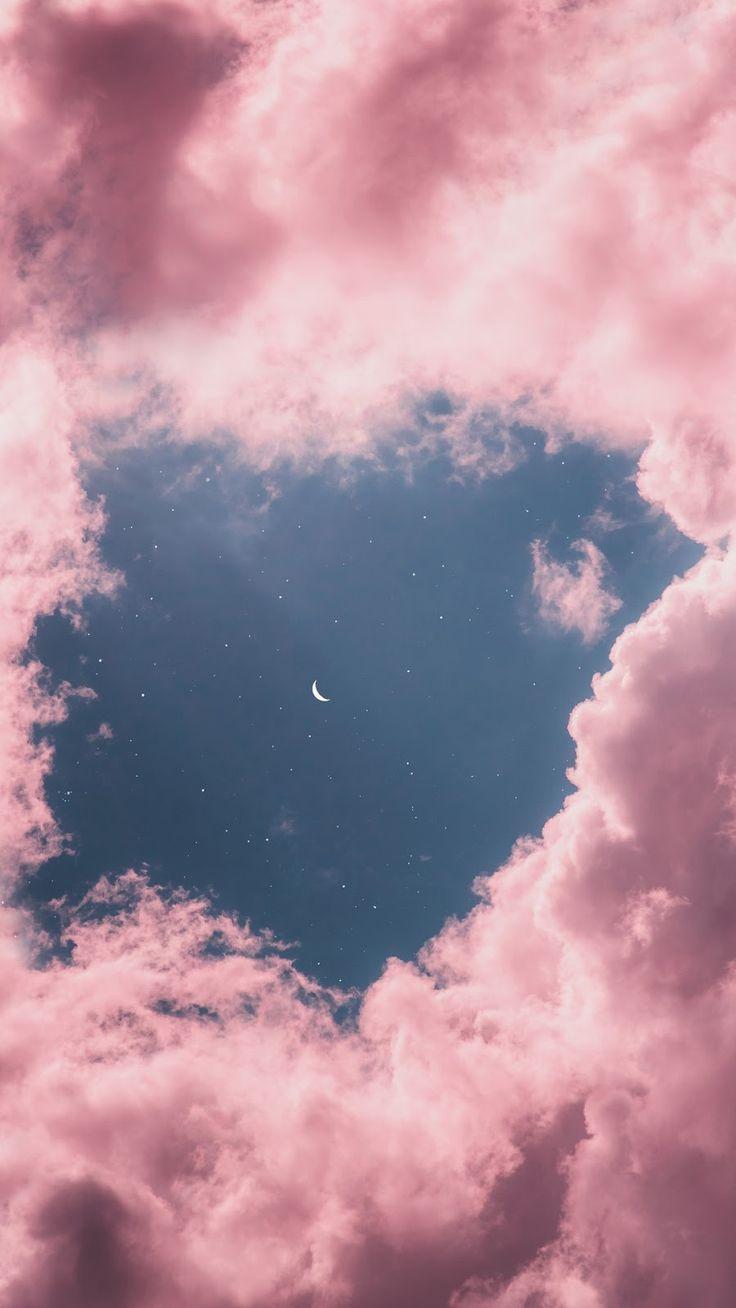 Pink Moon Aesthetic Wallpapers Top Free Pink Moon Aesthetic