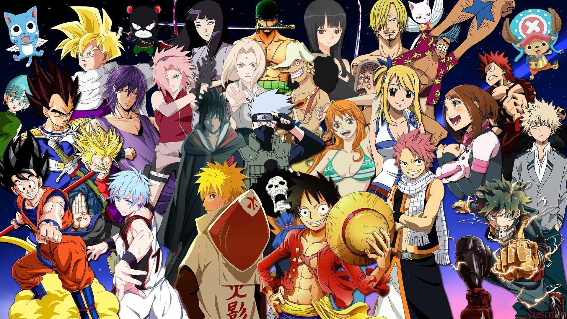 One Piece vs Naruto Wallpapers Top Free One Piece vs Naruto Backgrounds WallpaperAccess