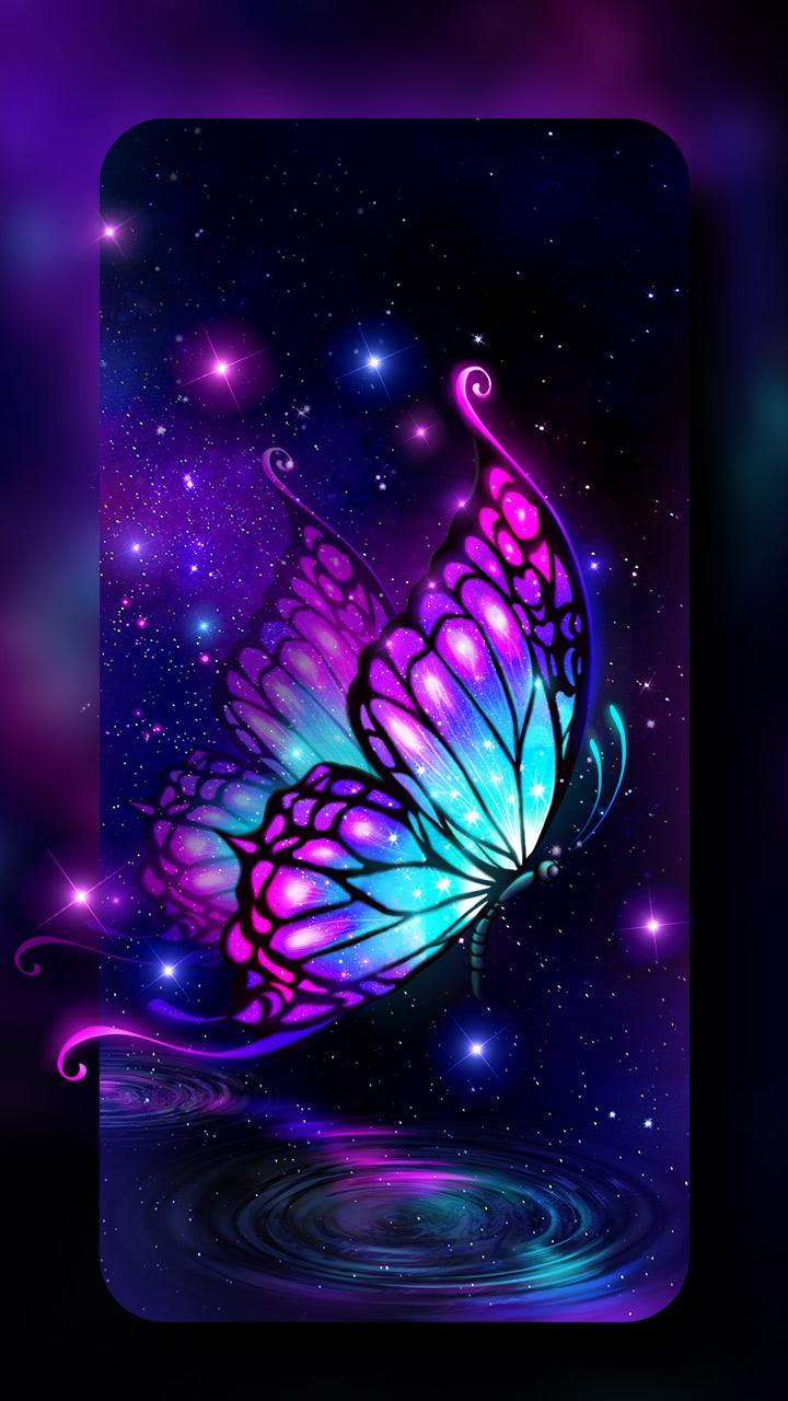 Neon Purple Butterfly Wallpapers Top Free Neon Purple Butterfly