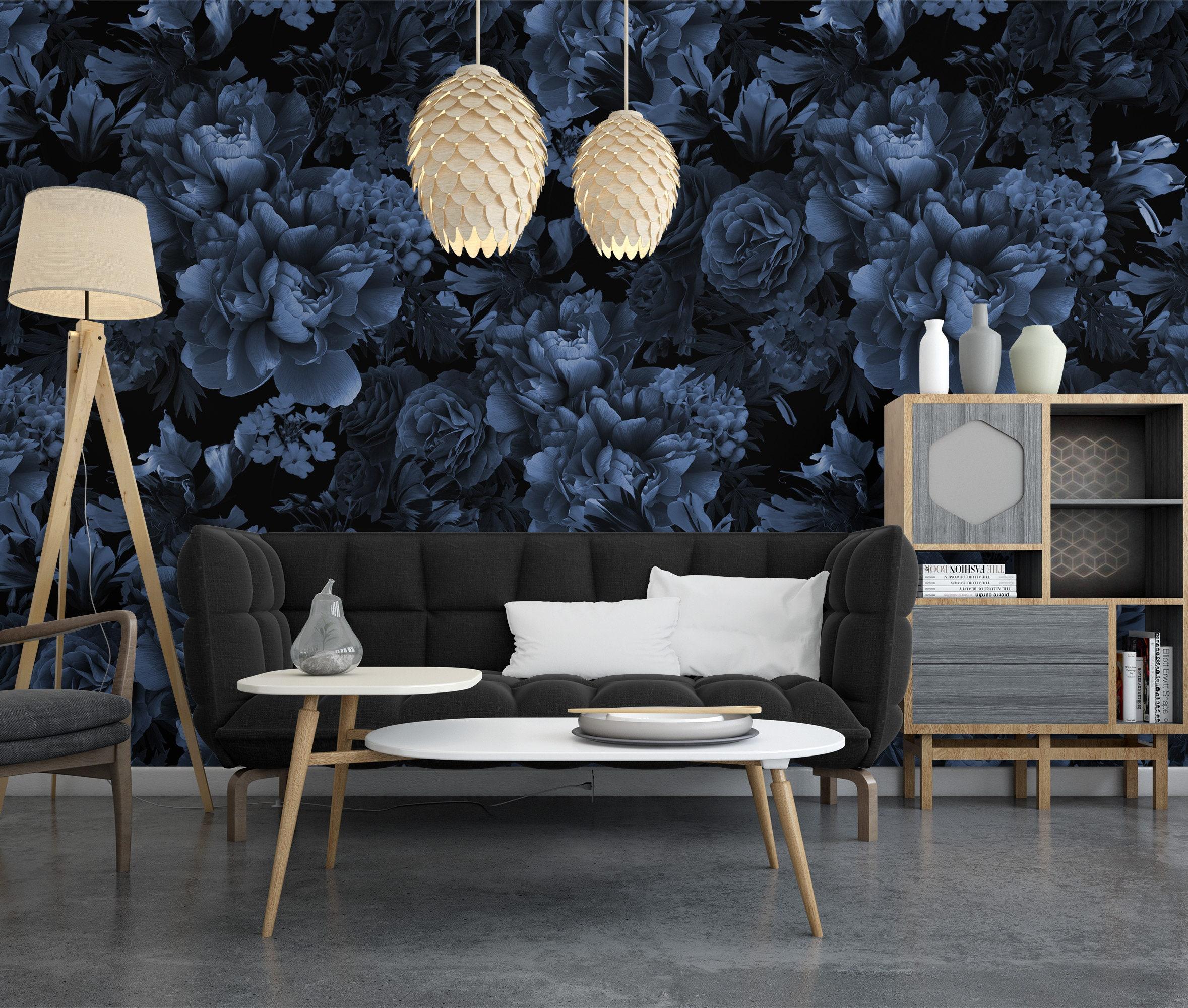 Navy Blue Floral Wallpapers Top Free Navy Blue Floral Backgrounds