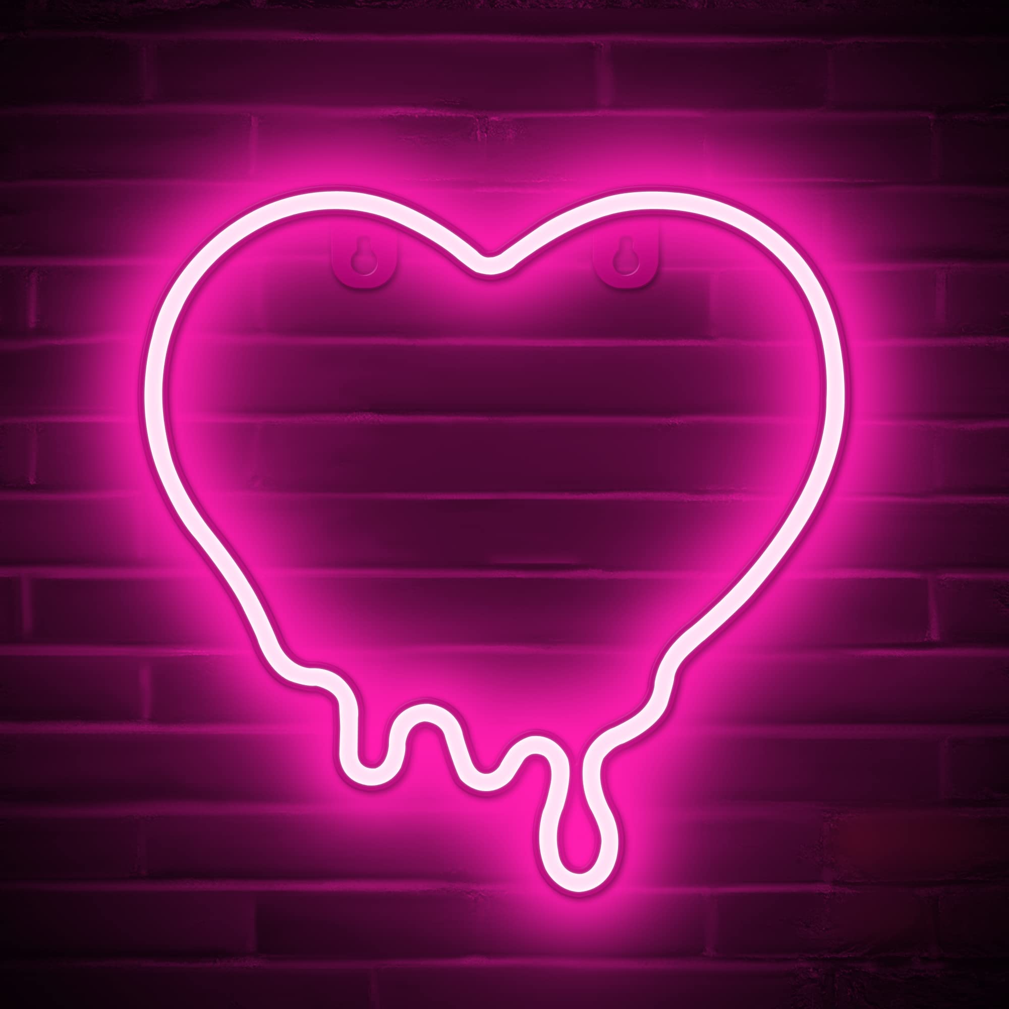 Cute Neon Heart Wallpapers Top Free Cute Neon Heart Backgrounds