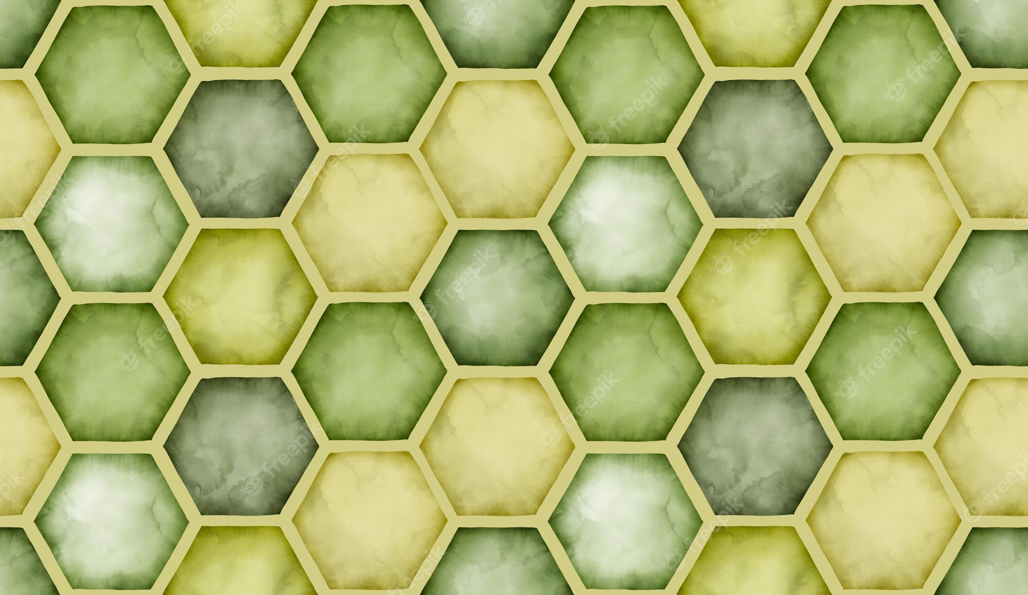 Green and Yellow Hexagon Wallpapers Top Free Green and Yellow Hexagon