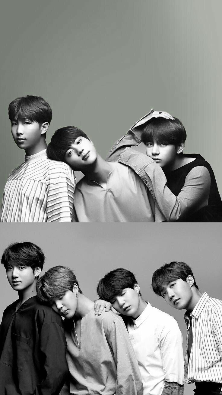 BTS Black and White Wallpapers Top Free BTS Black and White