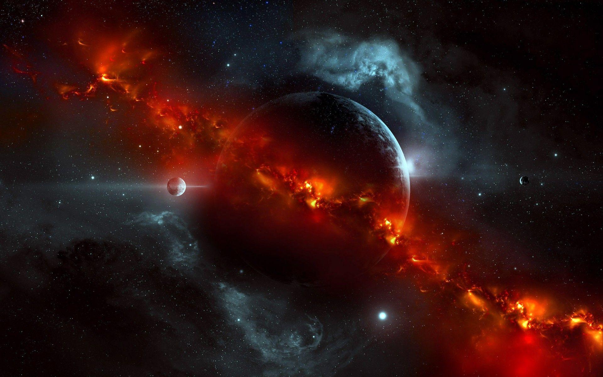 Outer Space Red 4K Wallpapers Top Free Outer Space Red 4K Backgrounds
