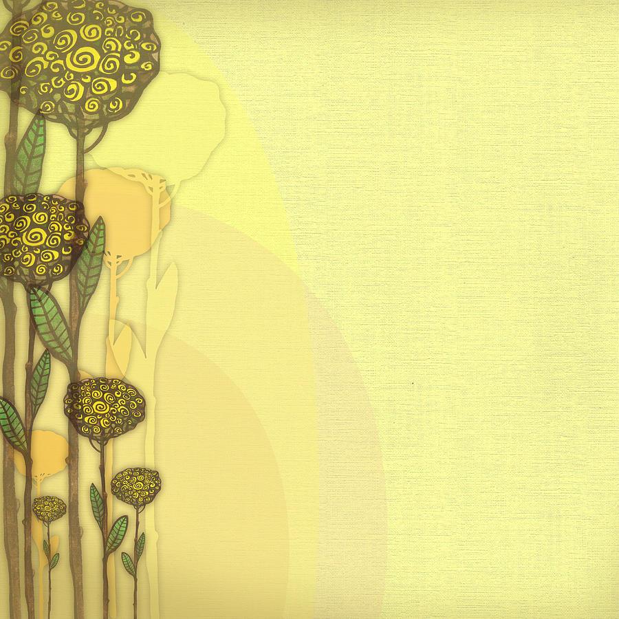 Vintage Yellow Floral Wallpapers Top Free Vintage Yellow Floral