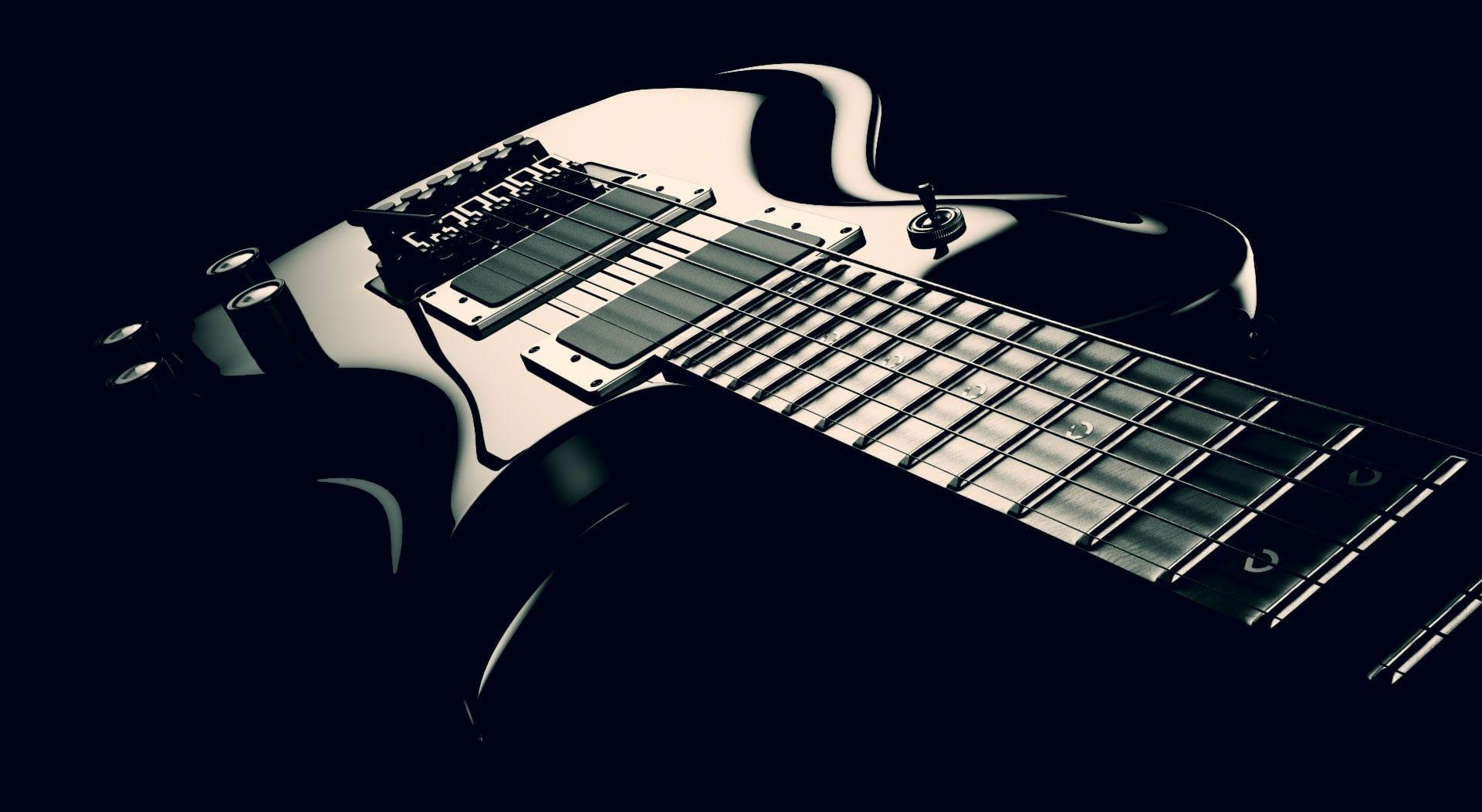 Black Electric Guitar Wallpapers Top Free Black Electric Guitar
