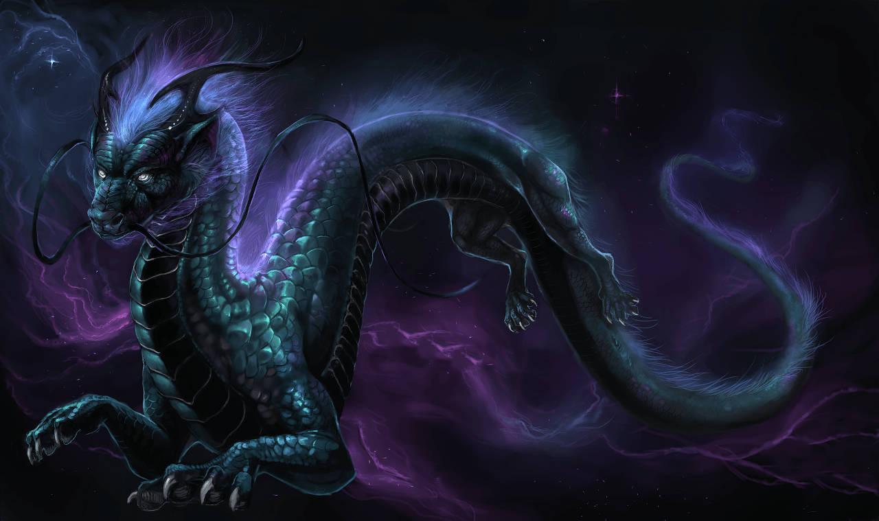 Cool Galaxy Dragon Wallpapers Top Free Cool Galaxy Dragon Backgrounds