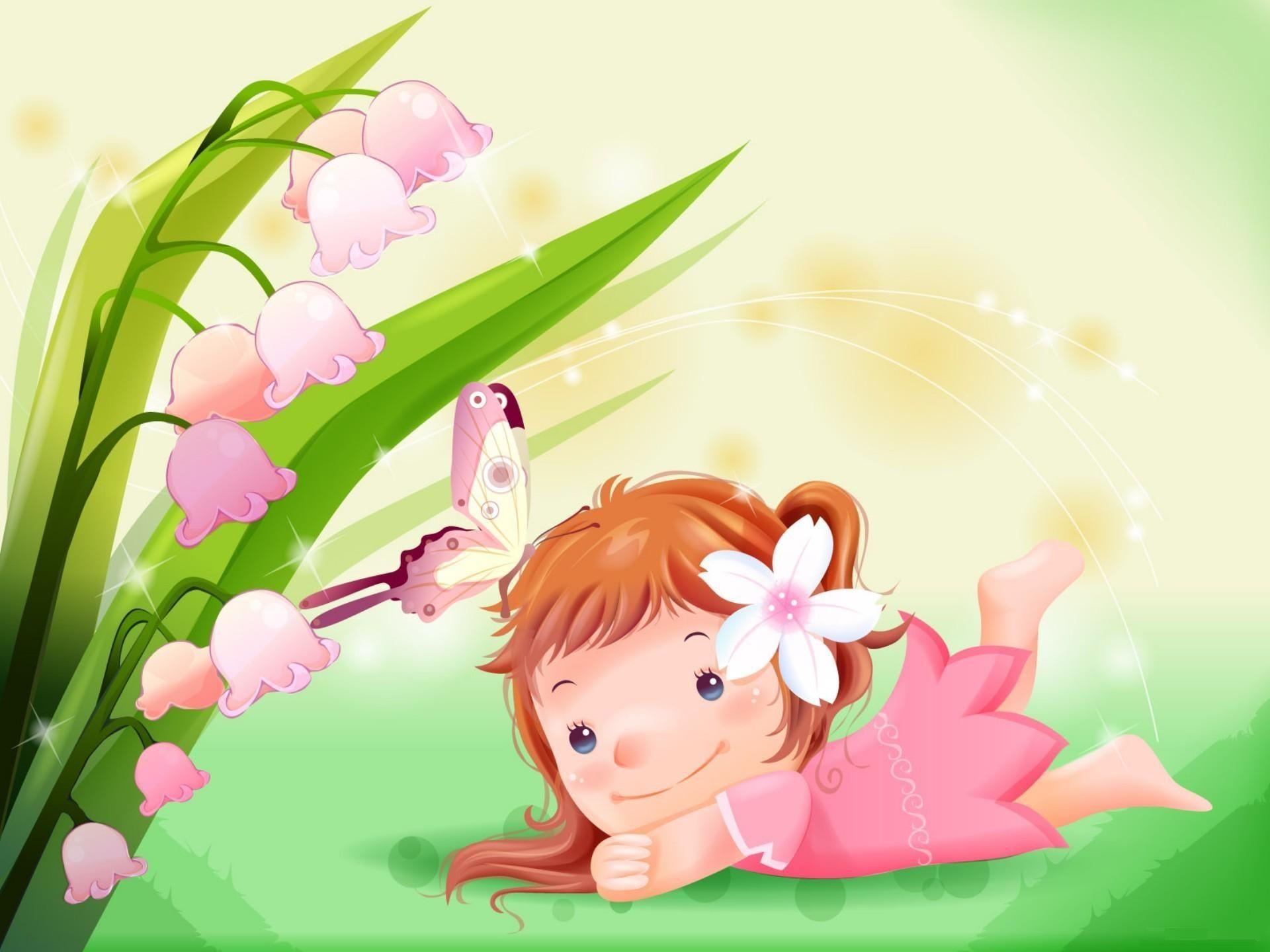 Little Girl Cartoon Wallpapers Top Free Little Girl Cartoon