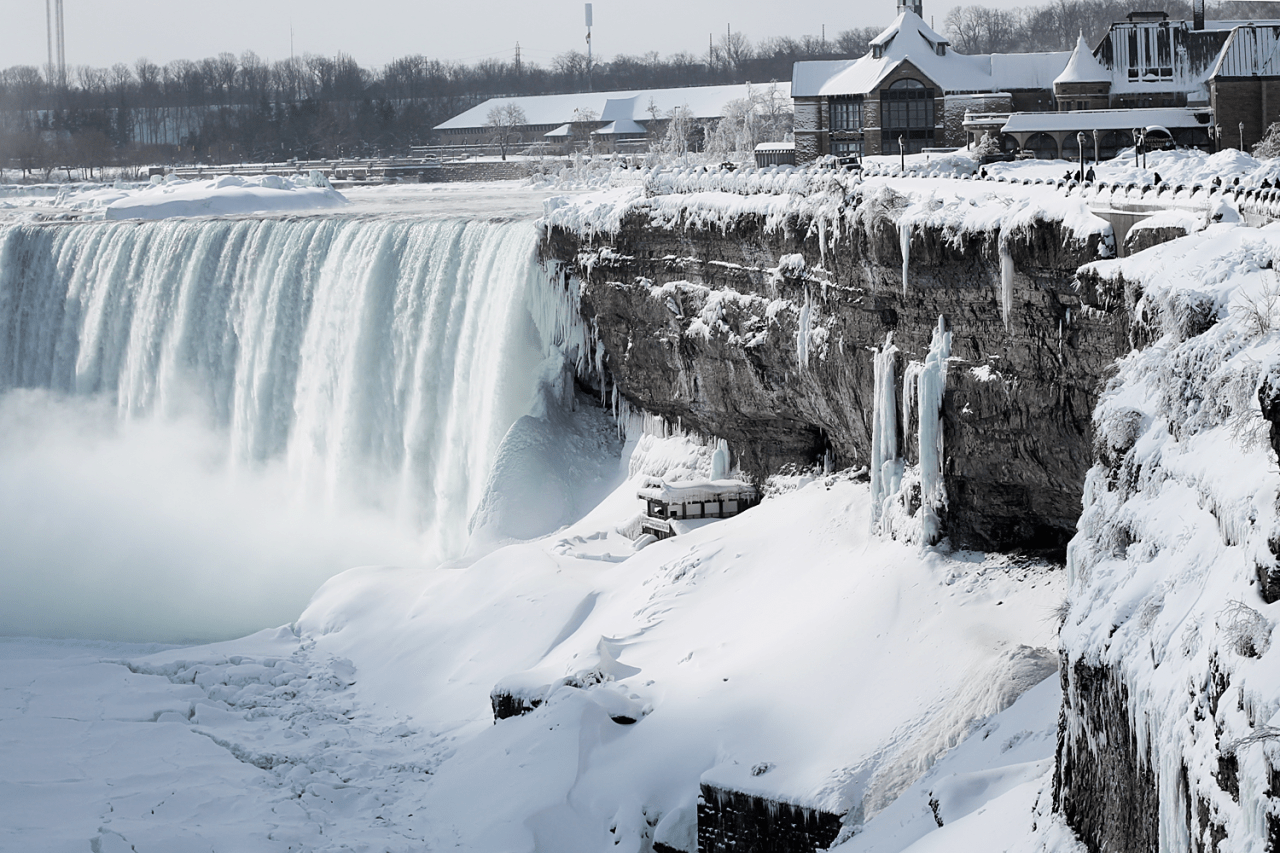 Niagara Falls Winter Wallpapers Top Free Niagara Falls Winter