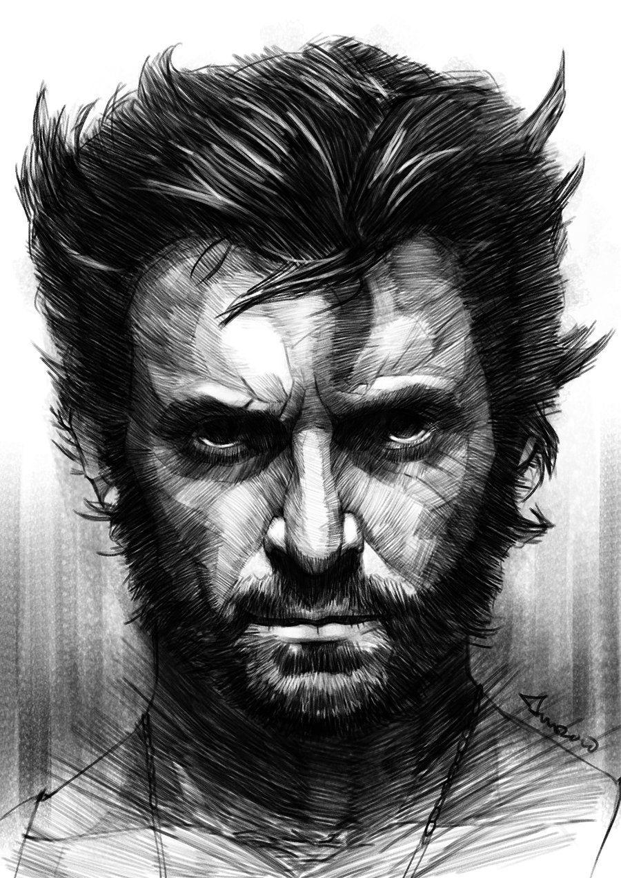 Wolverine Black and White Wallpapers Top Free Wolverine Black and