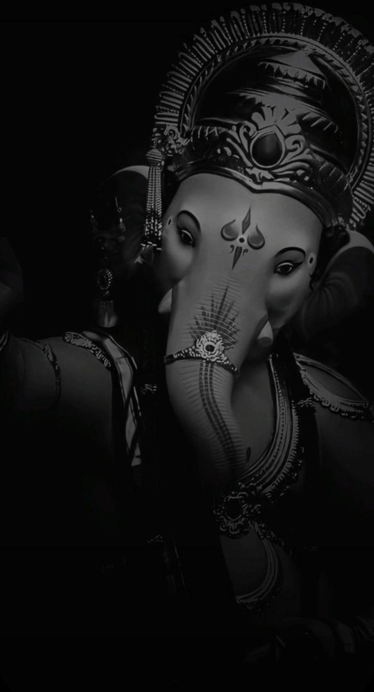 Ganpati Black Wallpapers Top Free Ganpati Black Backgrounds