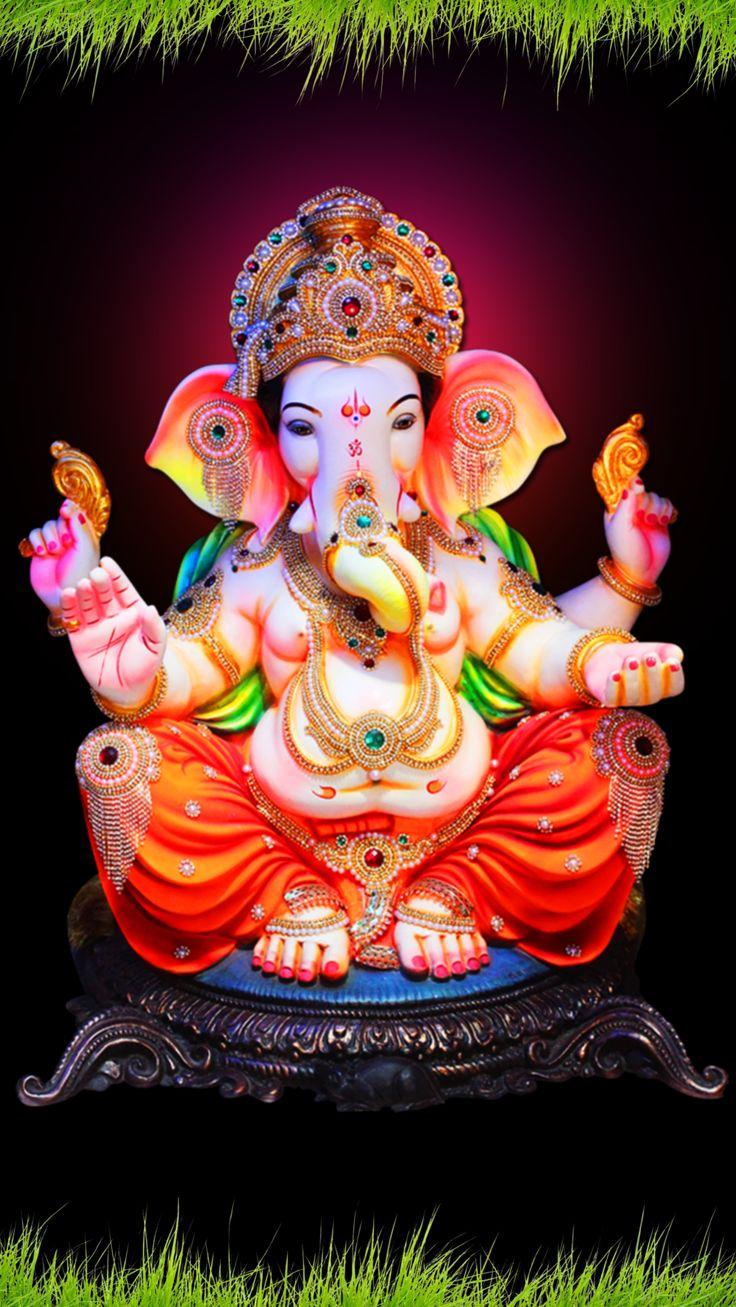 Ganpati Black Wallpapers Top Free Ganpati Black Backgrounds WallpaperAccess
