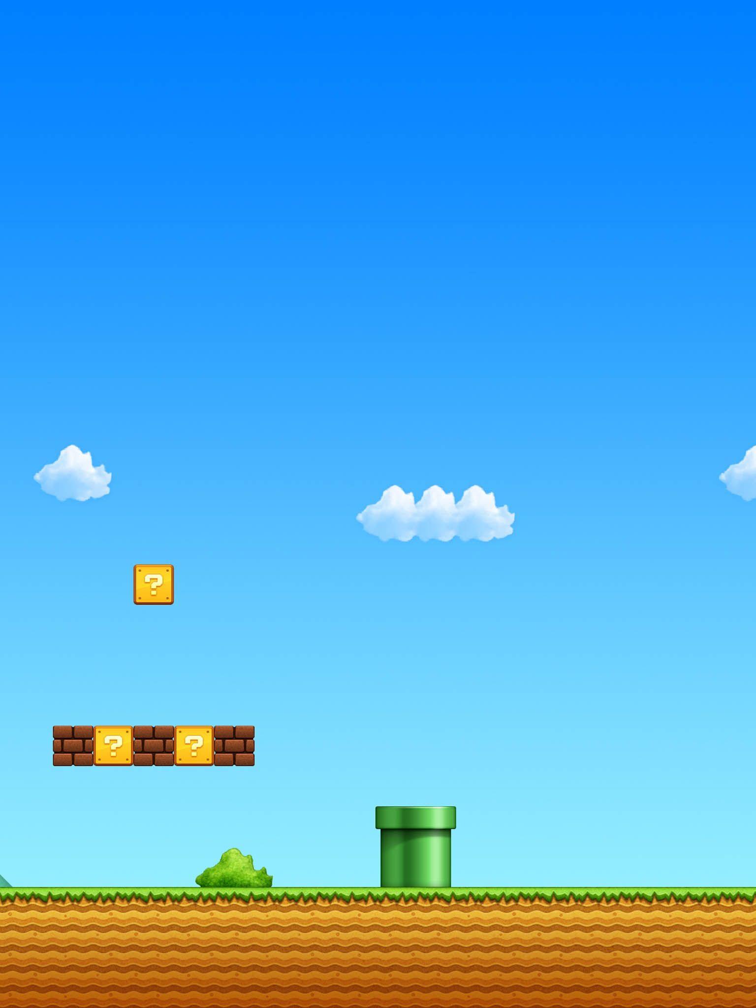 Mario iPad Wallpapers Top Free Mario iPad Backgrounds WallpaperAccess