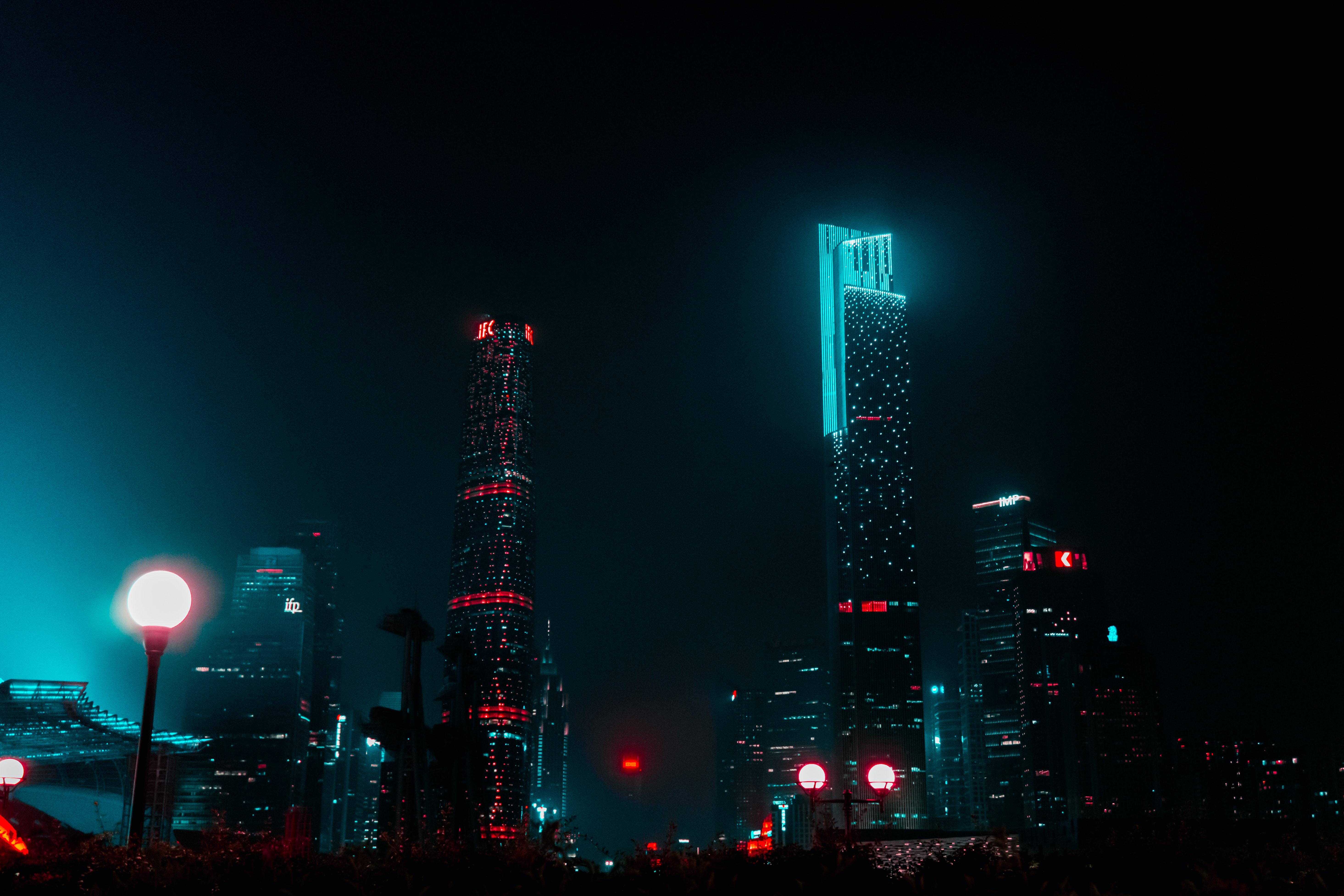 Neon City 4k Wallpapers Top Free Neon City 4k Backgrounds