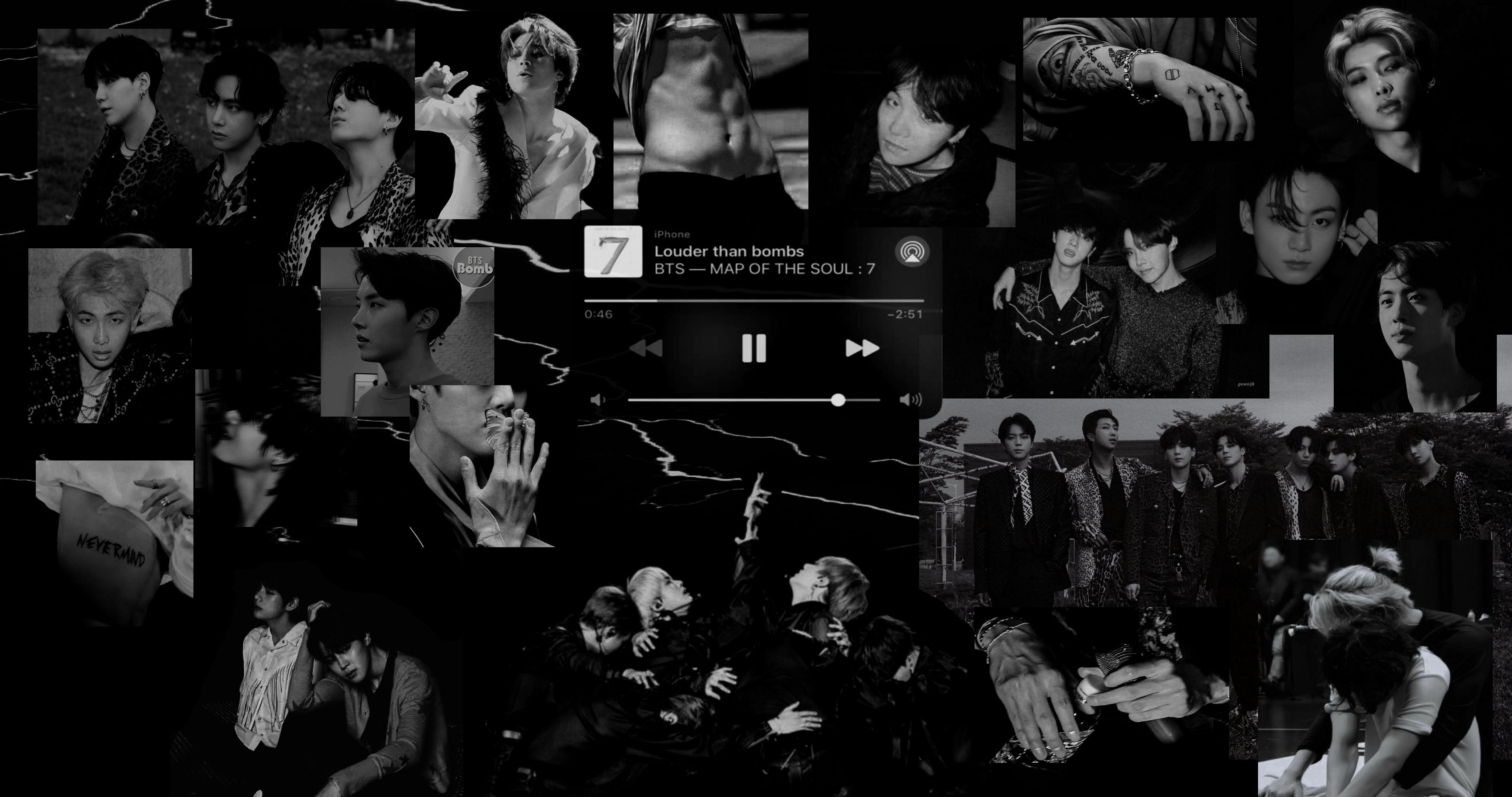 Black BTS Desktop Wallpapers Top Free Black BTS Desktop Backgrounds