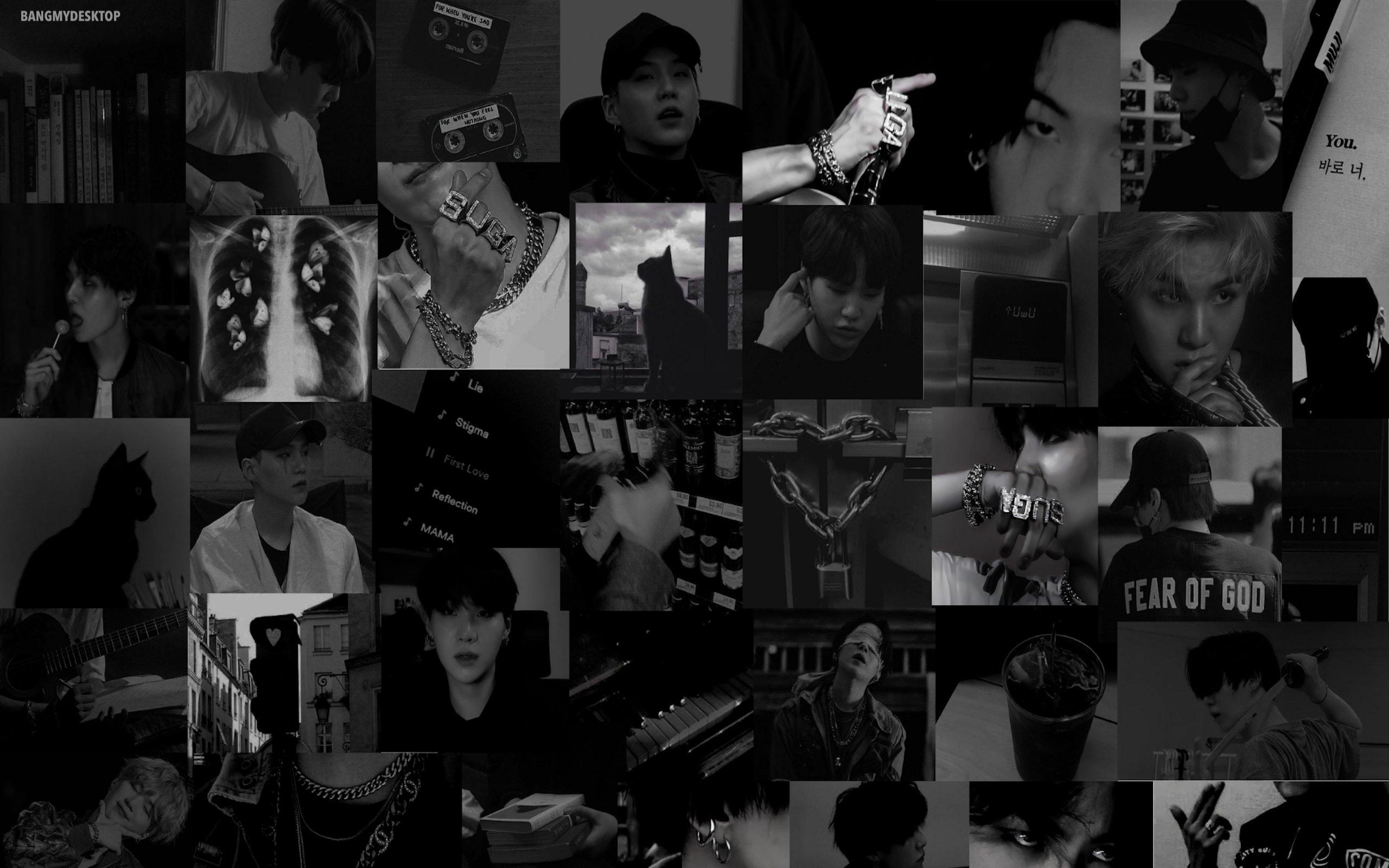 Black BTS Desktop Wallpapers Top Free Black BTS Desktop Backgrounds