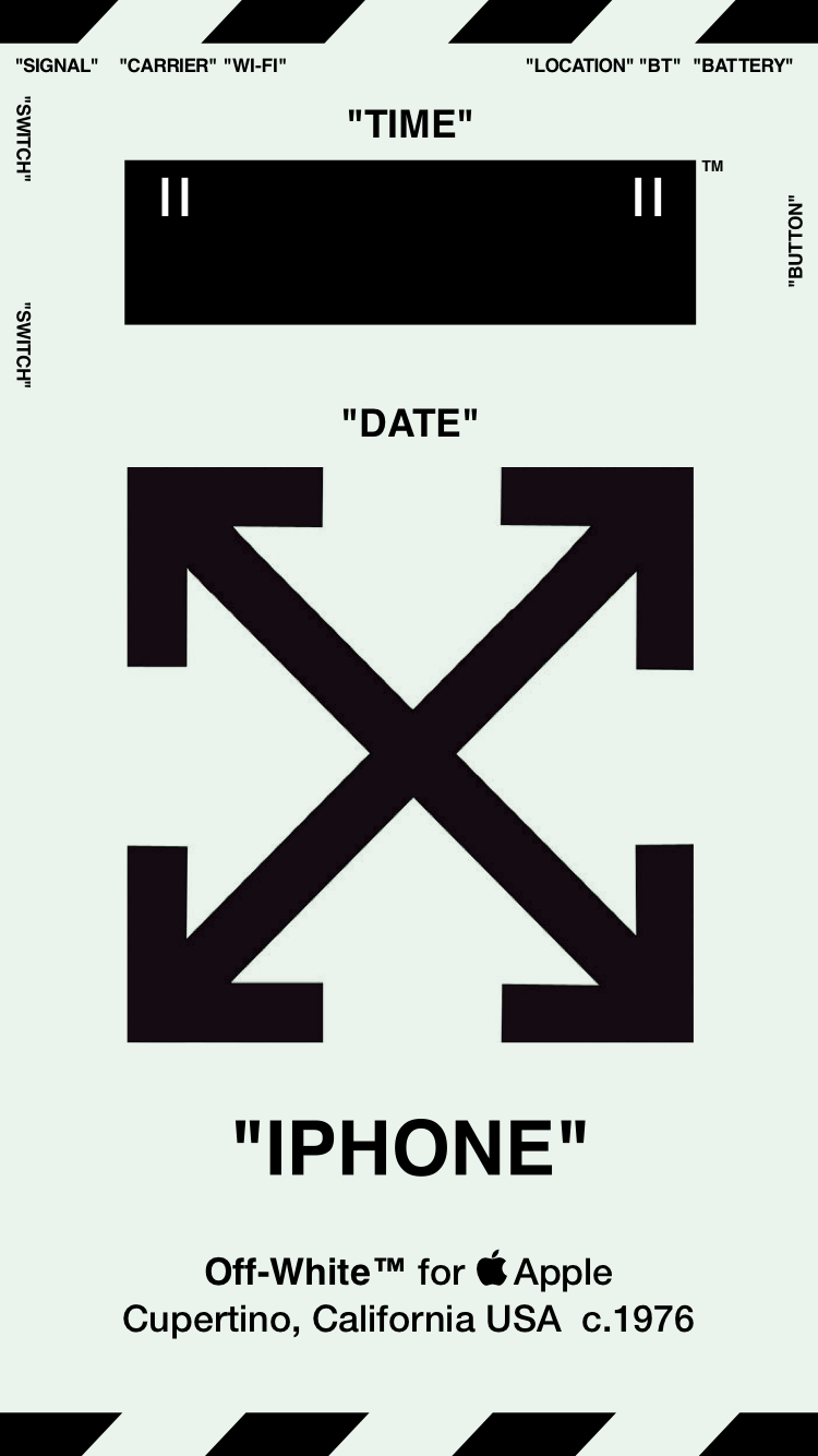 Off White iPhone 8 Wallpapers Top Free Off White iPhone 8 Backgrounds