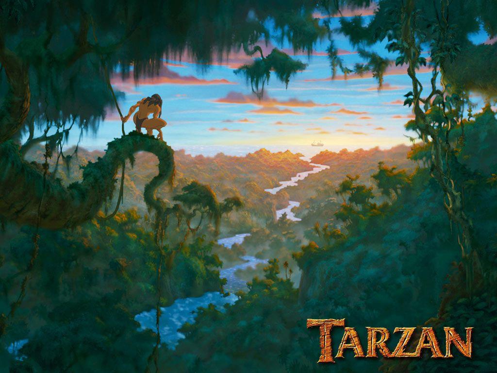 Tarzan Disney Background