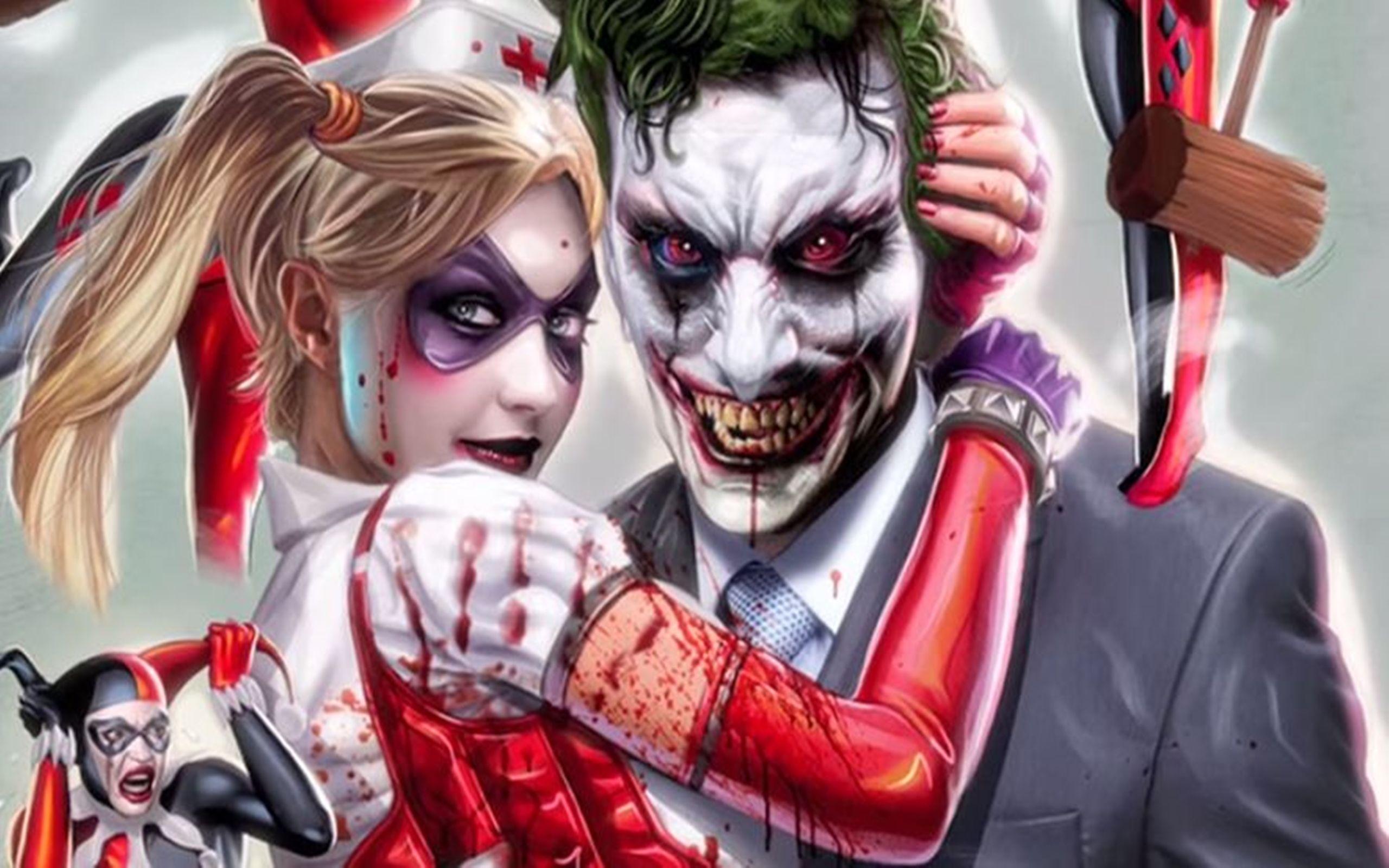 Joker and Harley Quinn Wallpapers Top Free Joker and Harley Quinn
