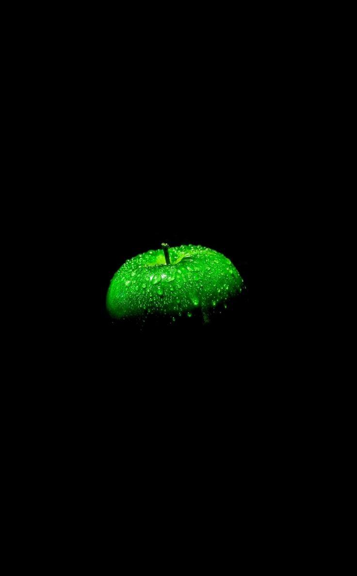 Dark Green Apple Wallpapers Top Free Dark Green Apple Backgrounds WallpaperAccess
