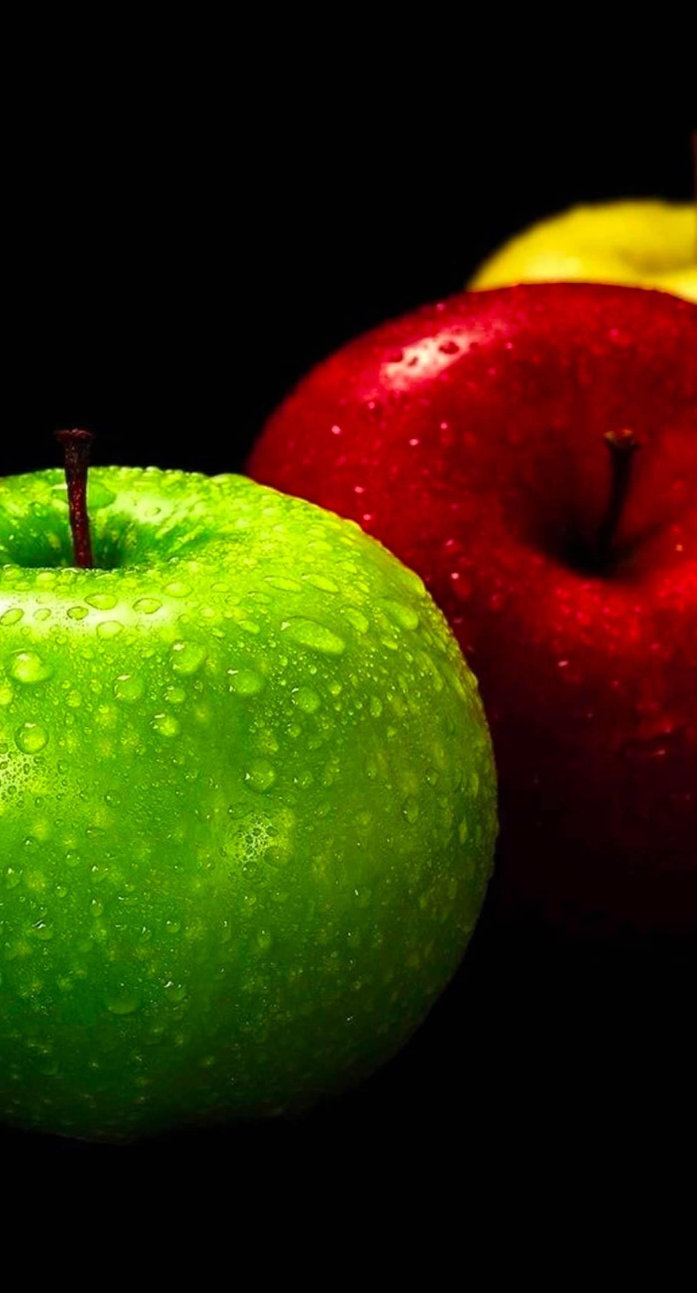 Dark Green Apple Wallpapers Top Free Dark Green Apple Backgrounds WallpaperAccess