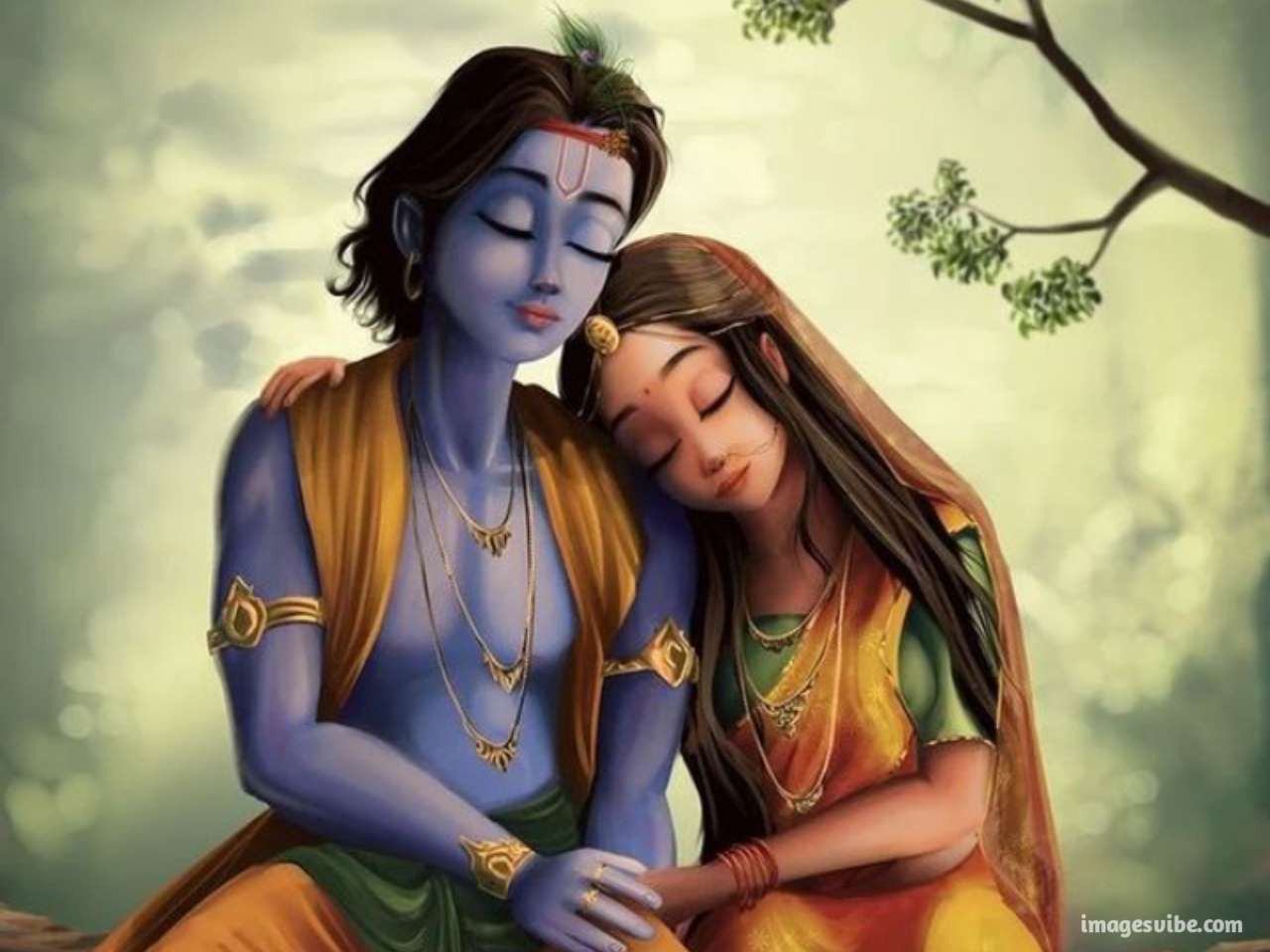 Krishna Radha Love Wallpapers Top Free Krishna Radha Love Backgrounds